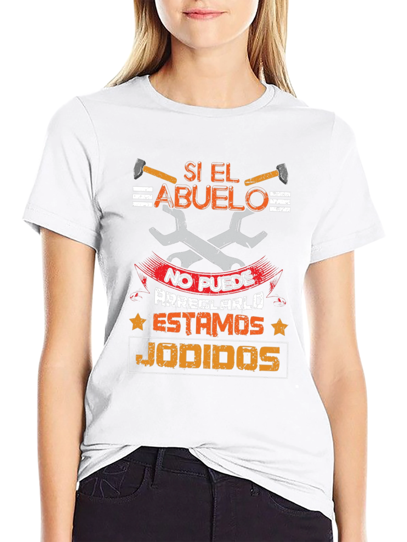 Si El Abuelo T-Shirt - Grandpa Fixes Everything!