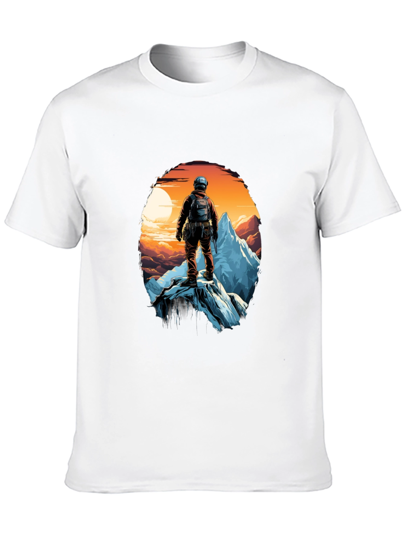 Mountain Climber Graphic Tee - Adventure Awaits!