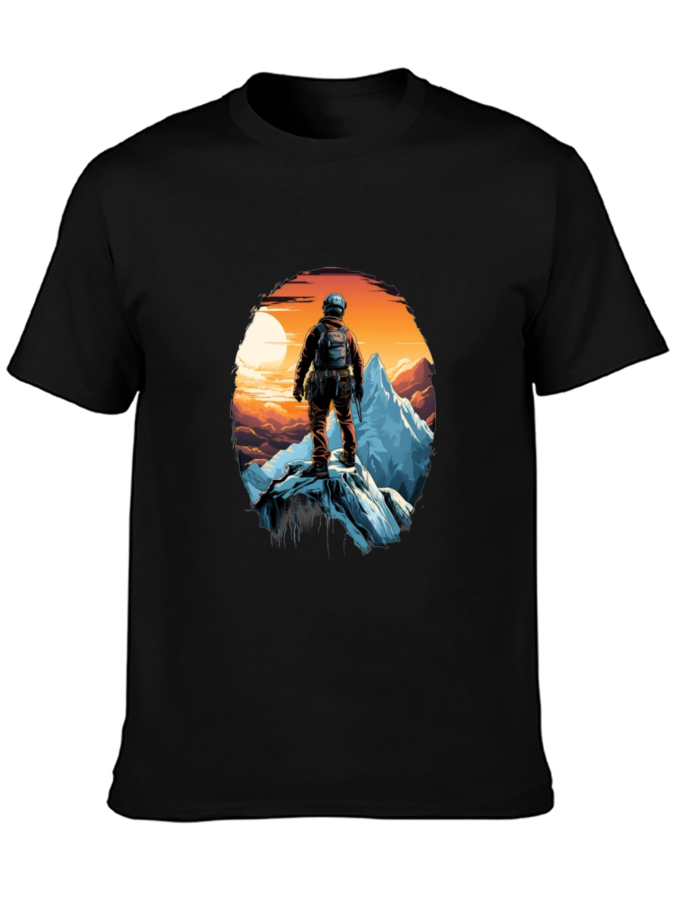 Mountain Climber Graphic Tee - Adventure Awaits!