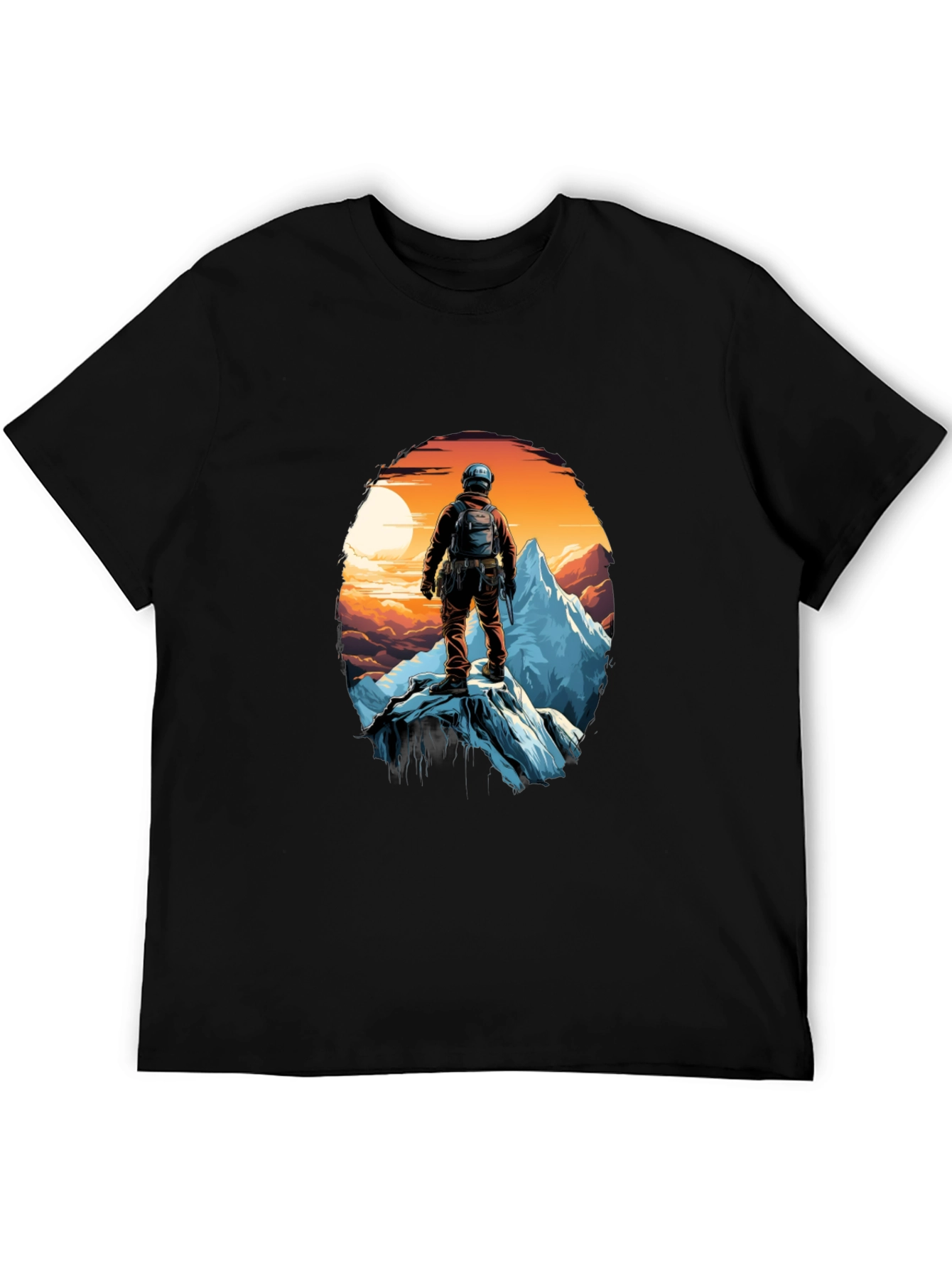 Mountain Climber Graphic Tee - Adventure Awaits!