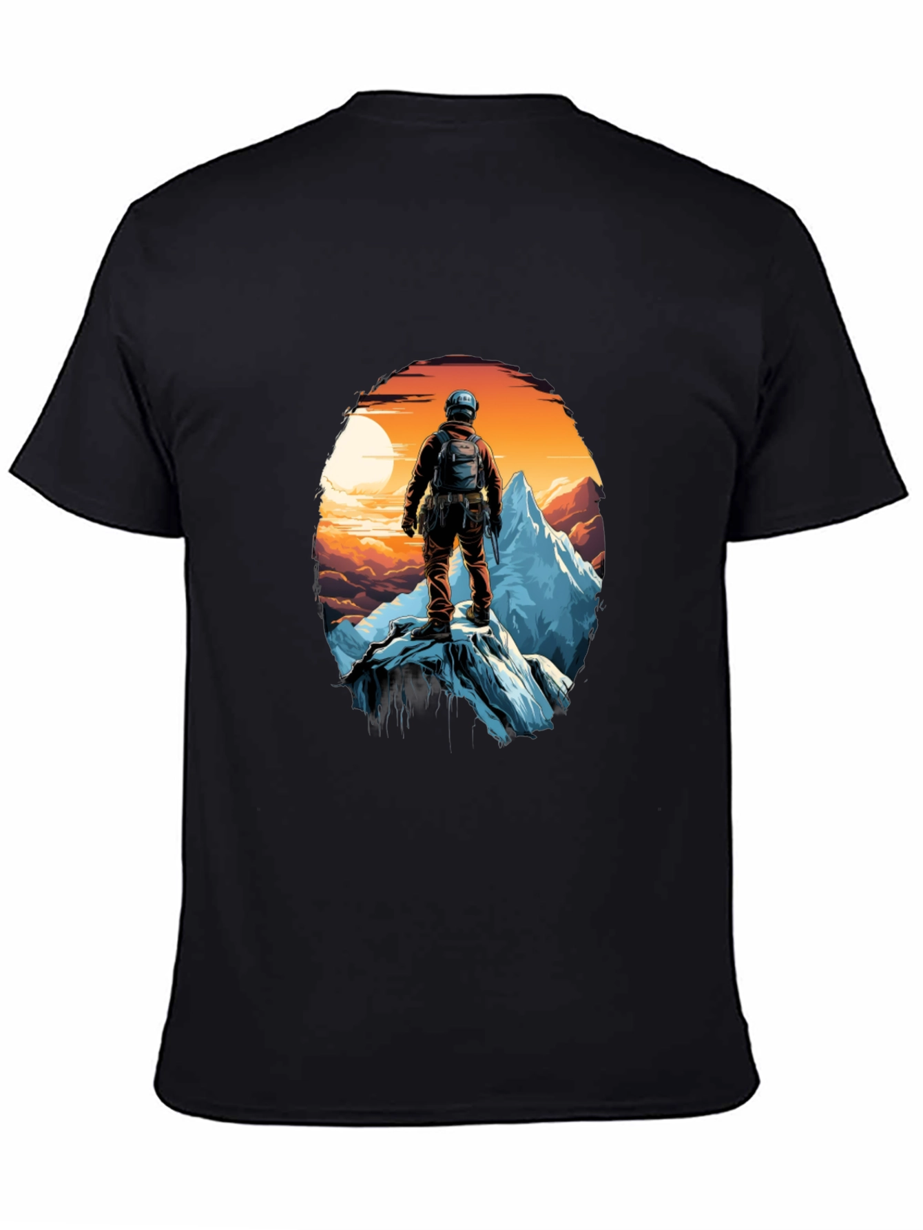 Mountain Climber Graphic Tee - Adventure Awaits!