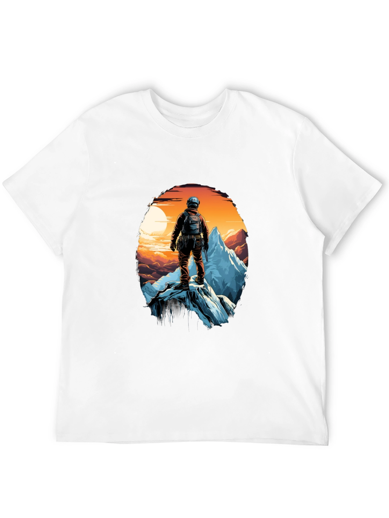 Mountain Climber Graphic Tee - Adventure Awaits!