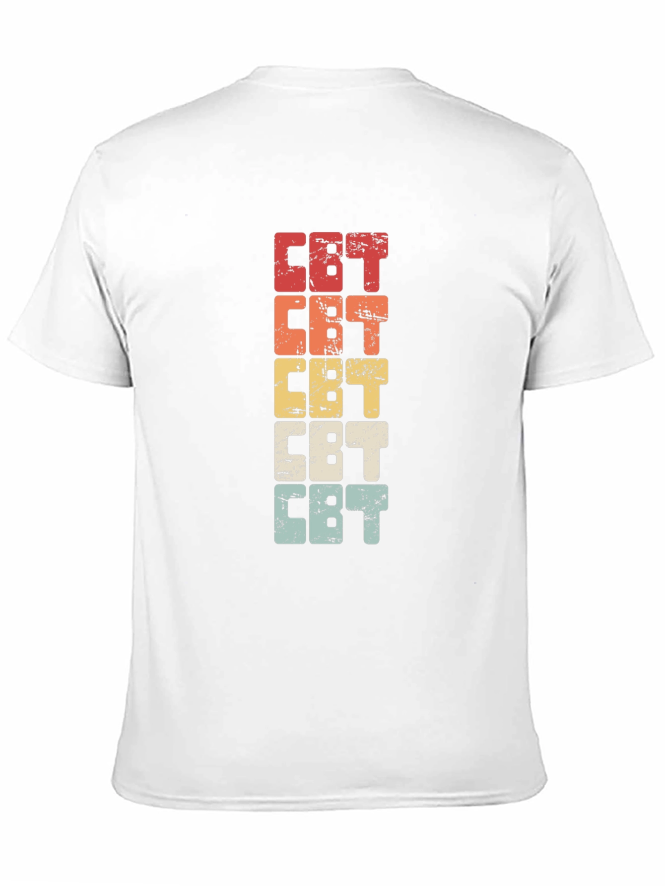 Retro CBT T-Shirt - Cognitive Behavioral Therapy Shirt