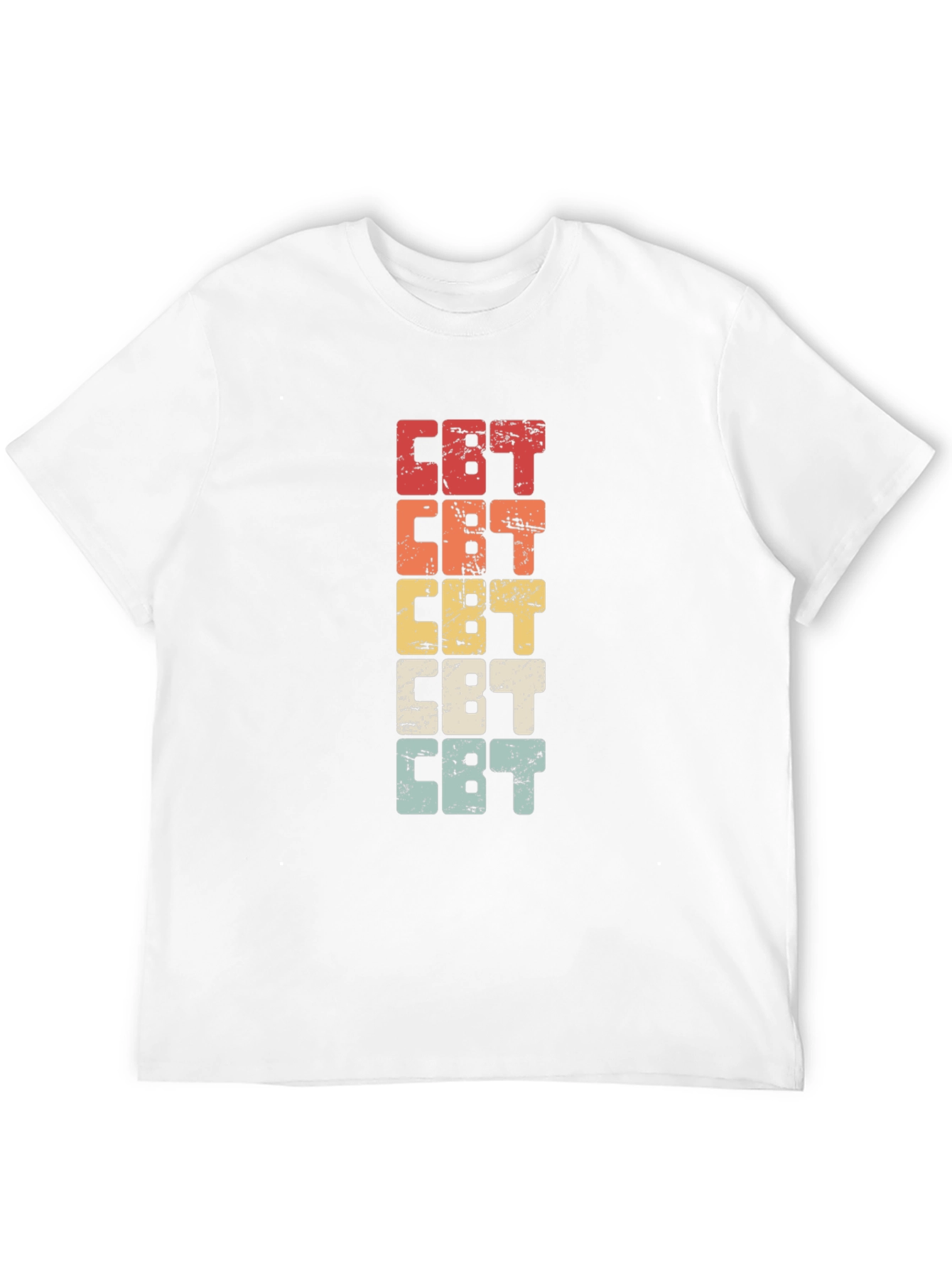 Retro CBT T-Shirt - Cognitive Behavioral Therapy Shirt