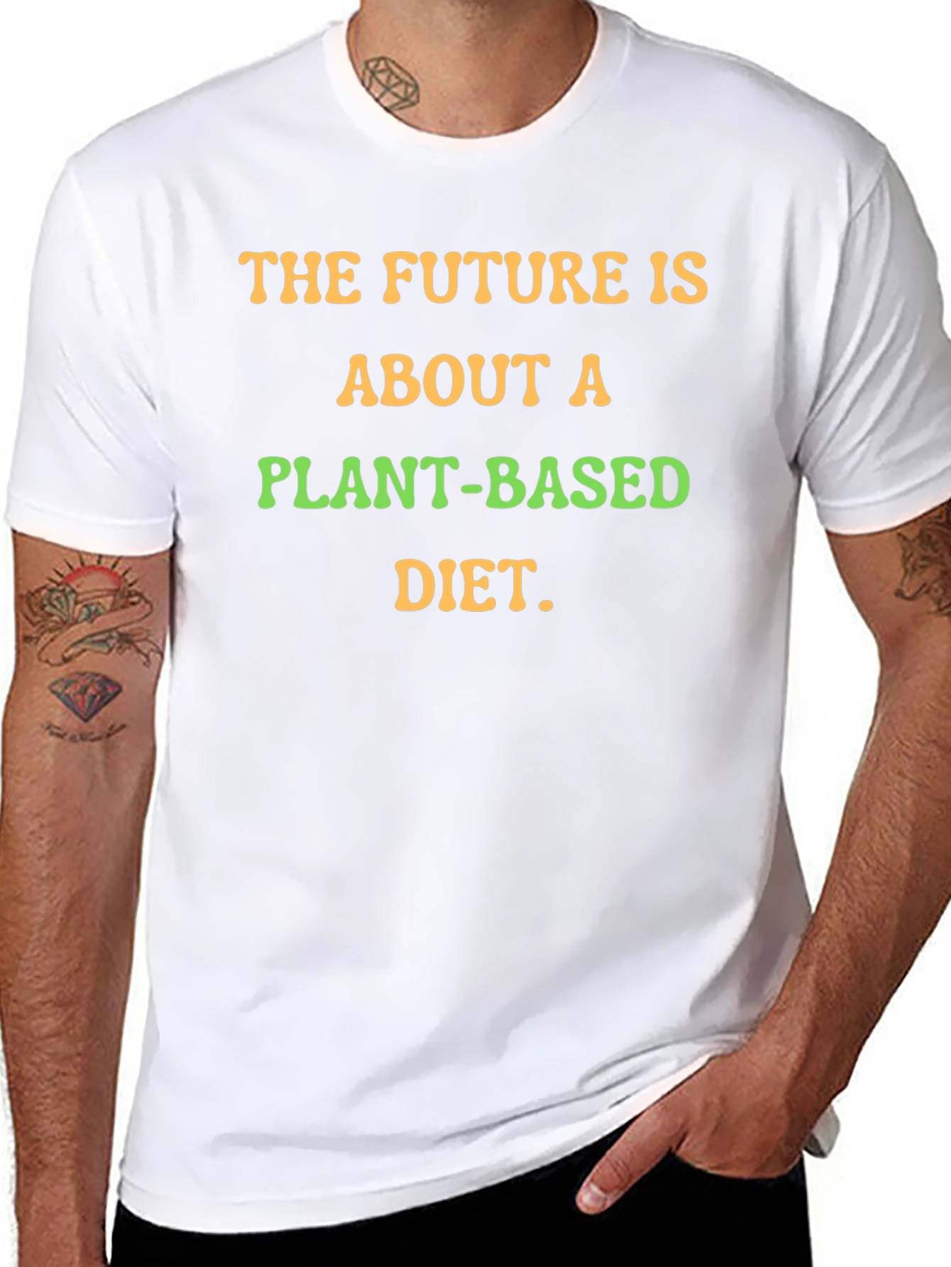 Plant-Based Diet T-Shirt - The Future Is Vegan!
