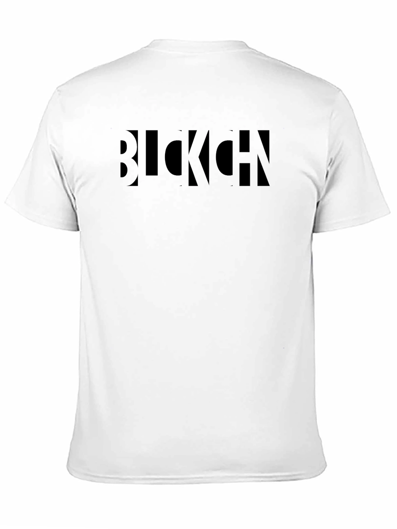 Black Graphic T-Shirt: Bold Blockchain Design