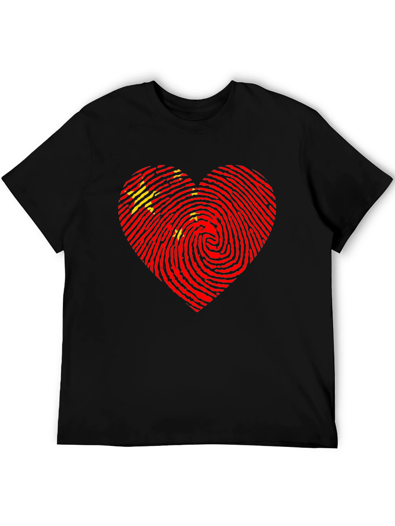 China Flag Heartbeat T-Shirt | Patriotic Pride