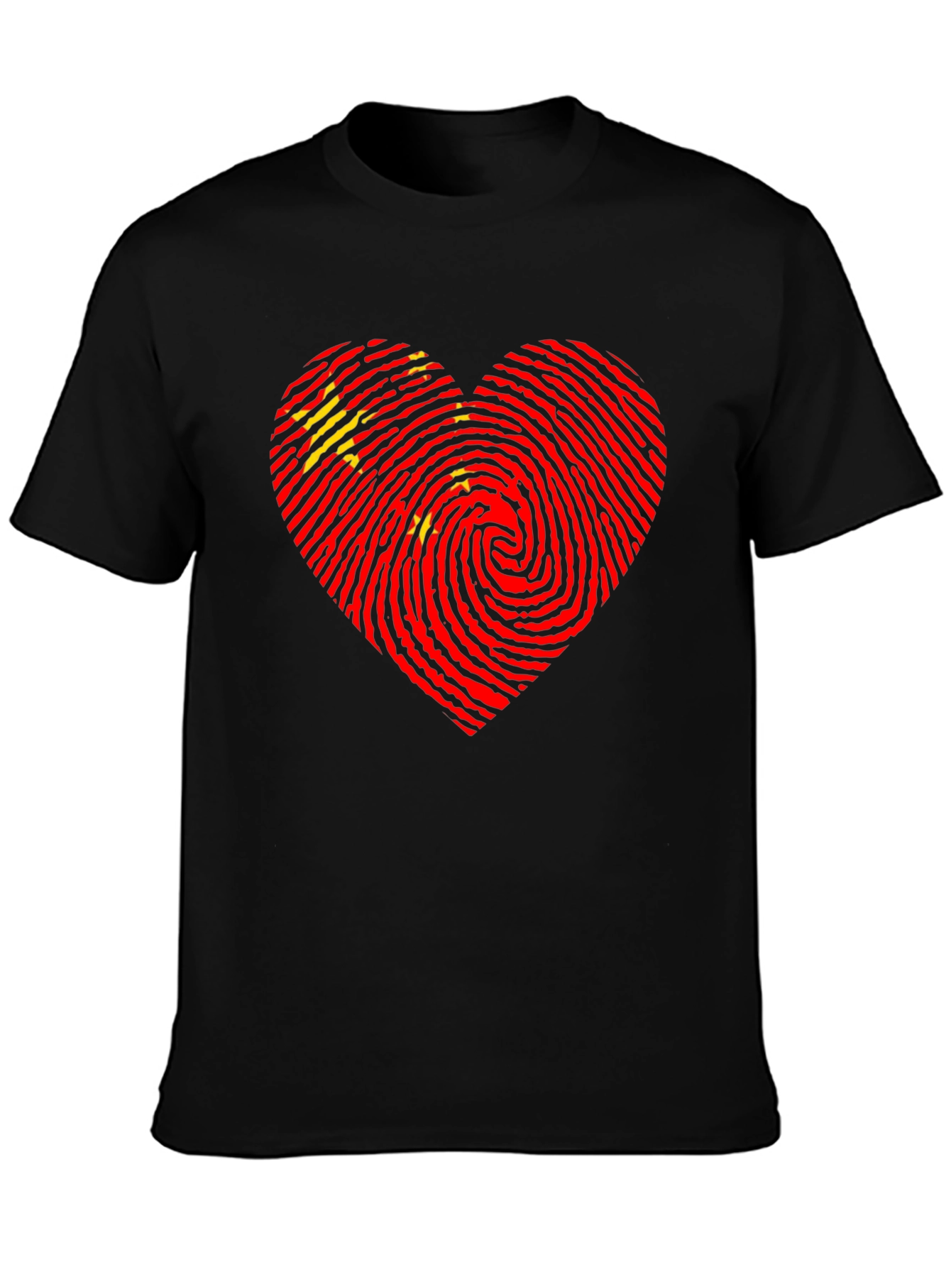 China Flag Heartbeat T-Shirt | Patriotic Pride