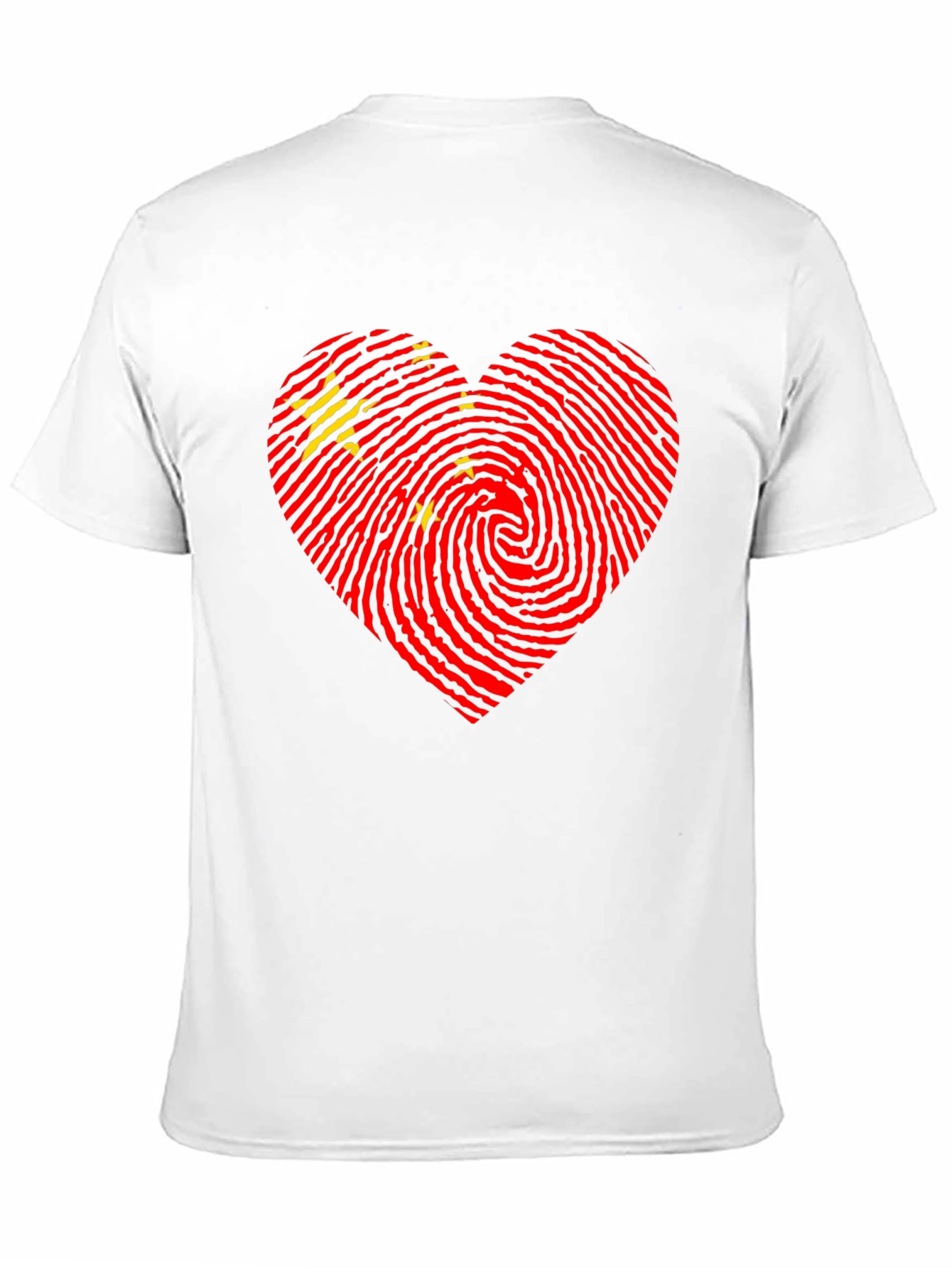 China Flag Heartbeat T-Shirt | Patriotic Pride