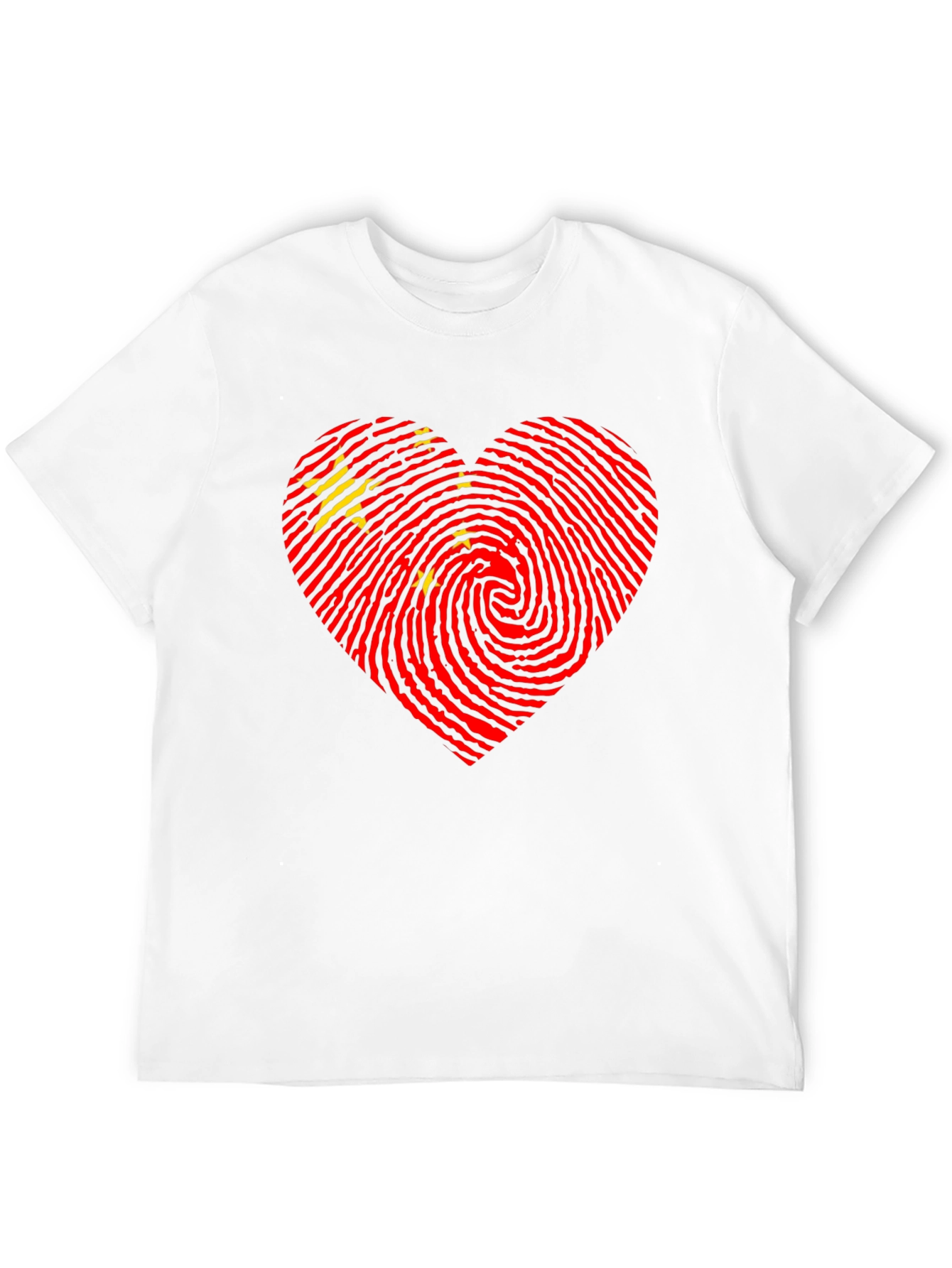 China Flag Heartbeat T-Shirt | Patriotic Pride