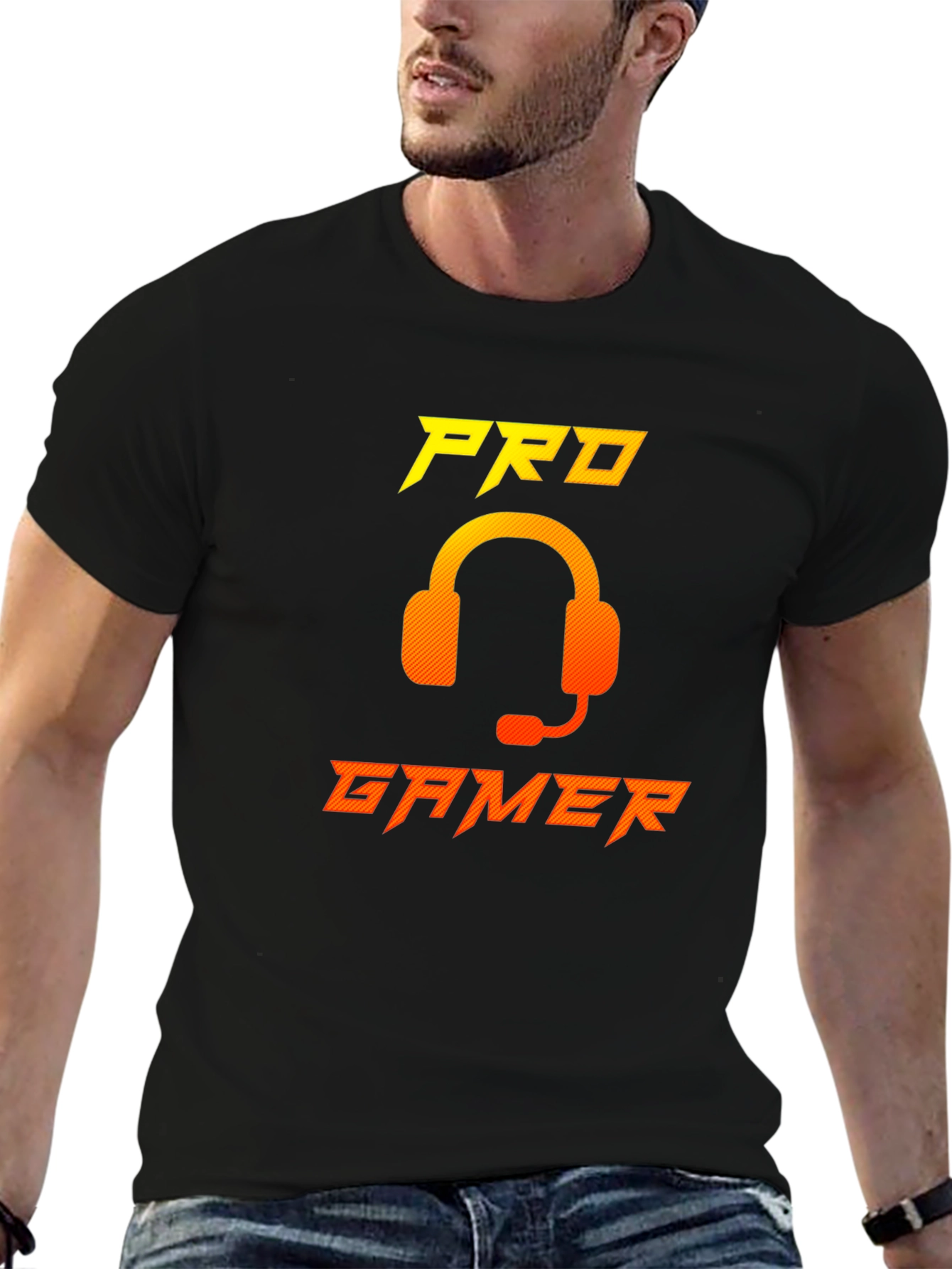 Pro Gamer T-Shirt - Gaming Headset Graphic Tee