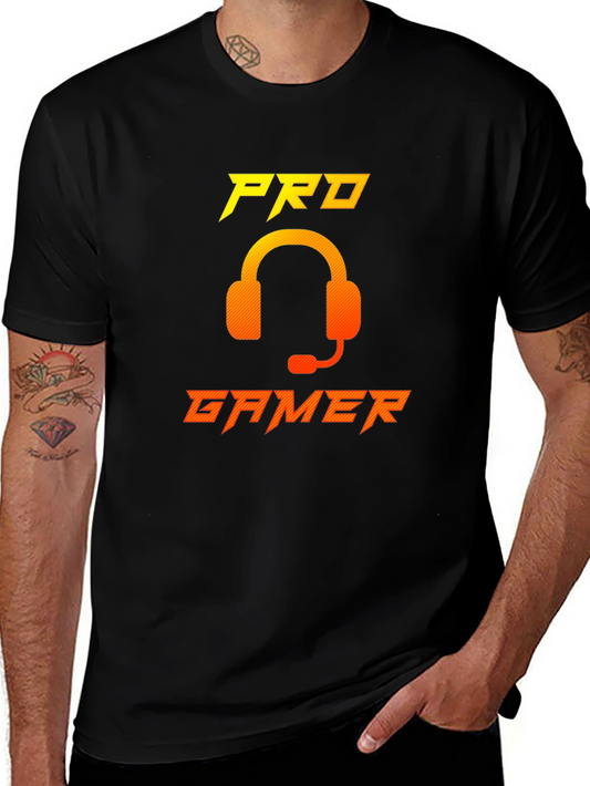 Pro Gamer T-Shirt - Gaming Headset Graphic Tee
