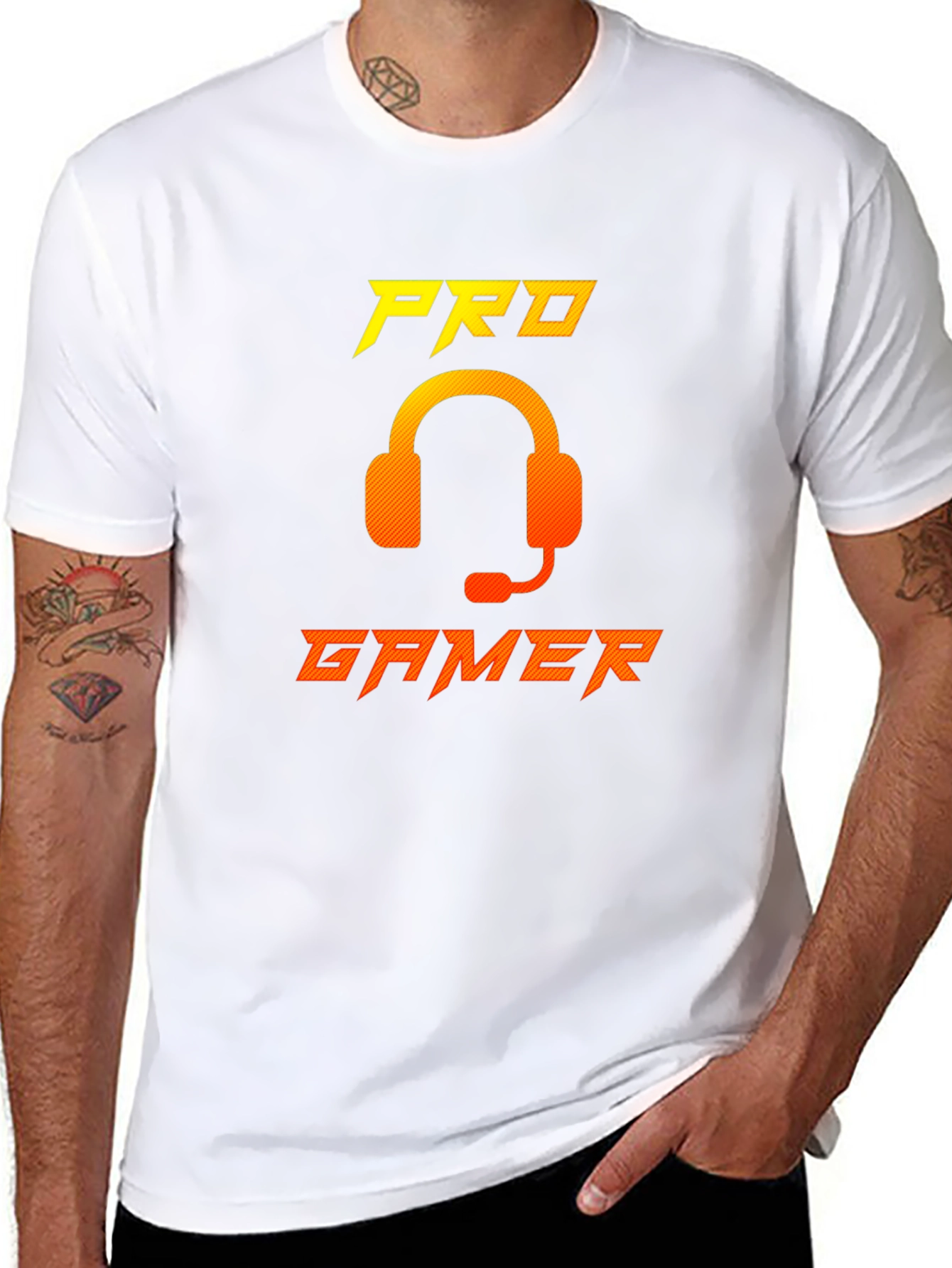 Pro Gamer T-Shirt - Gaming Headset Graphic Tee