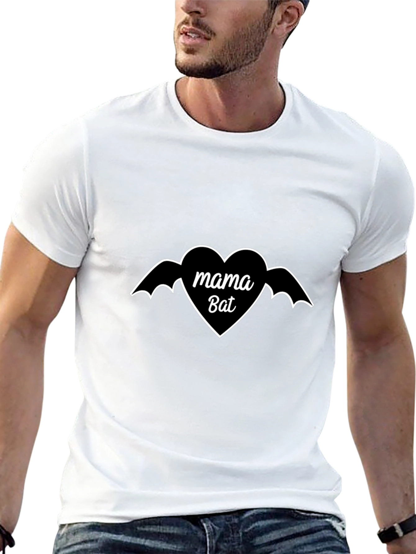 Mama Bat Graphic Tee - Halloween Spooky Season Shirt