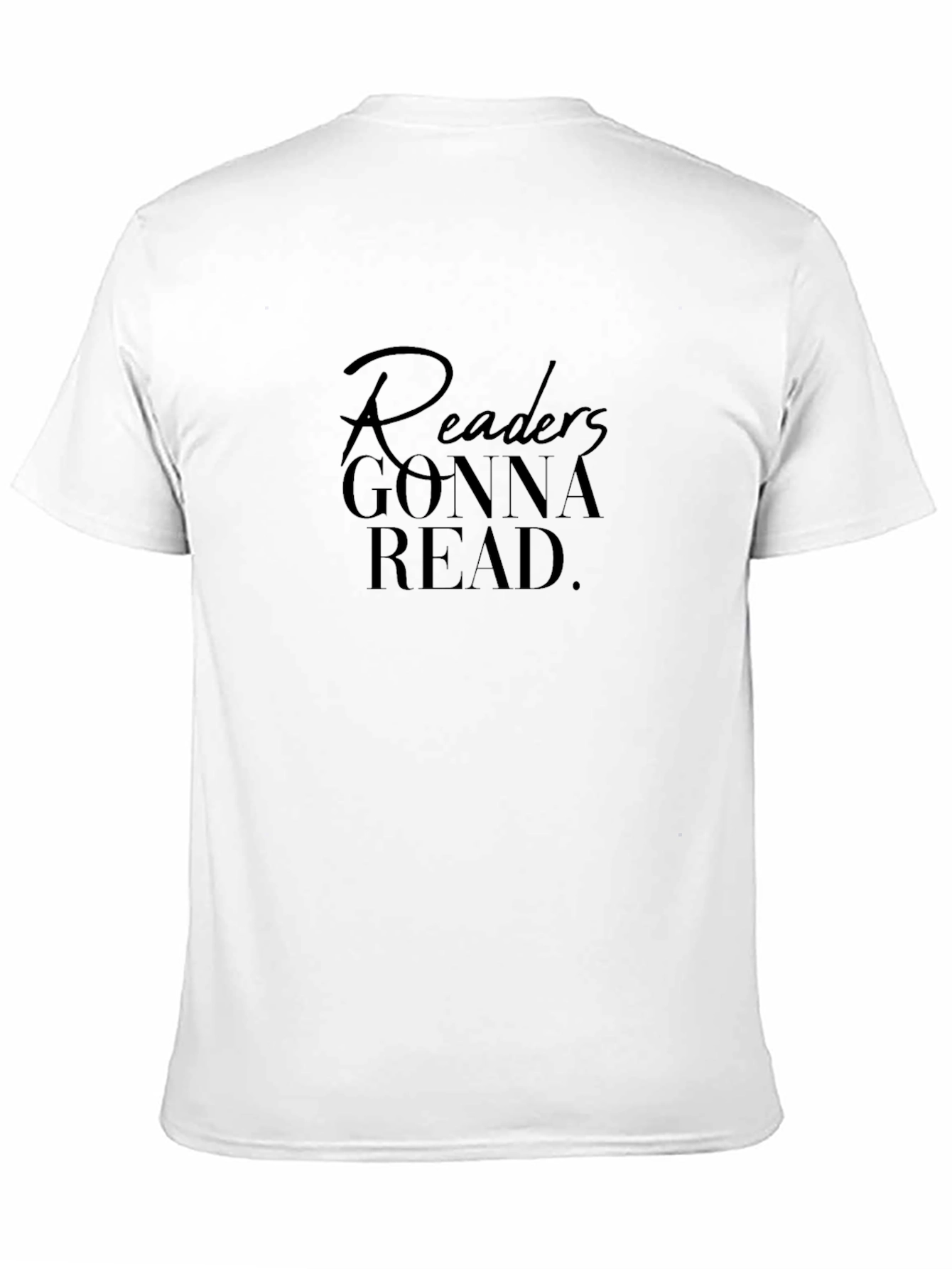 Readers Gonna Read Black Graphic Tee