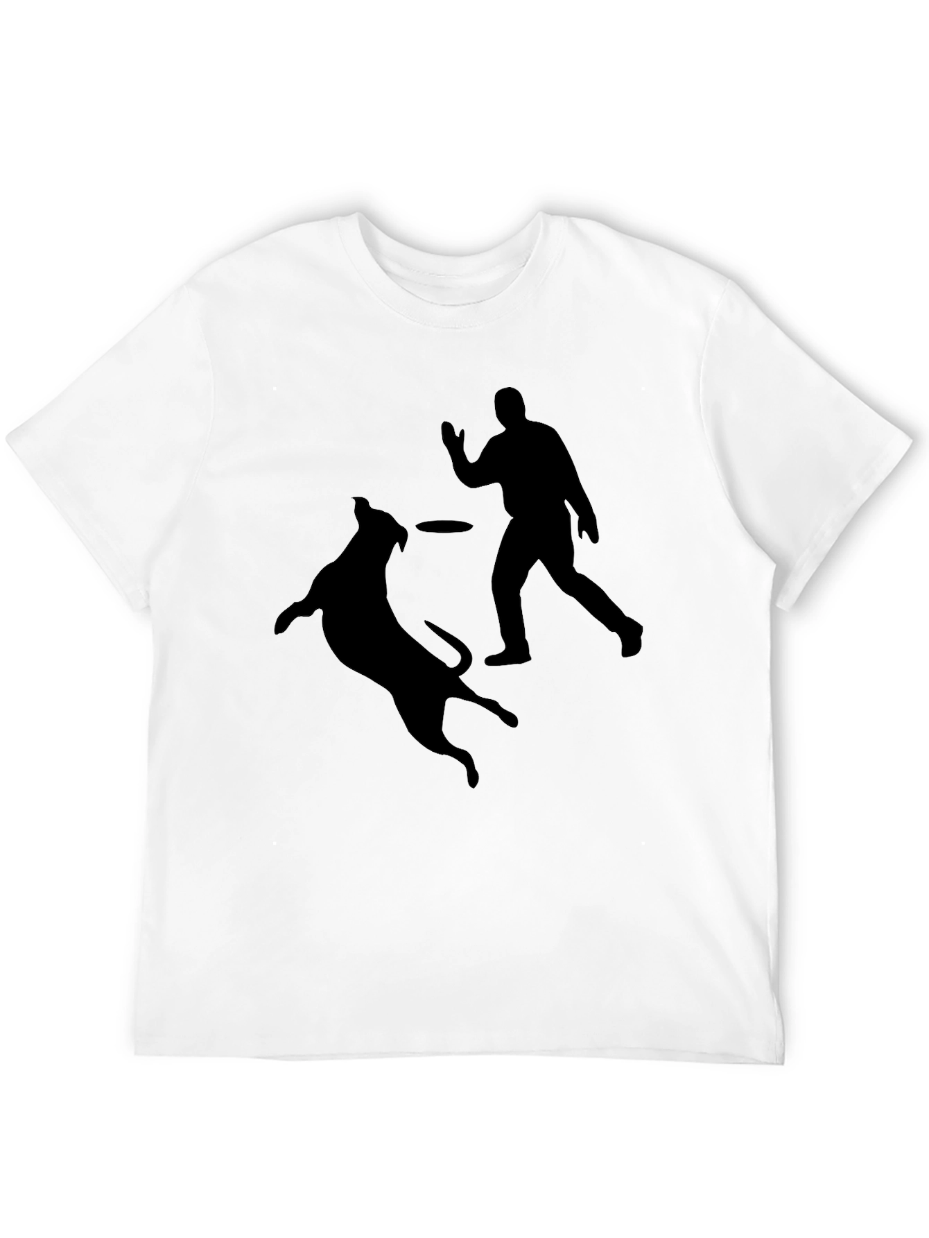 Dog Catching Disc T-Shirt