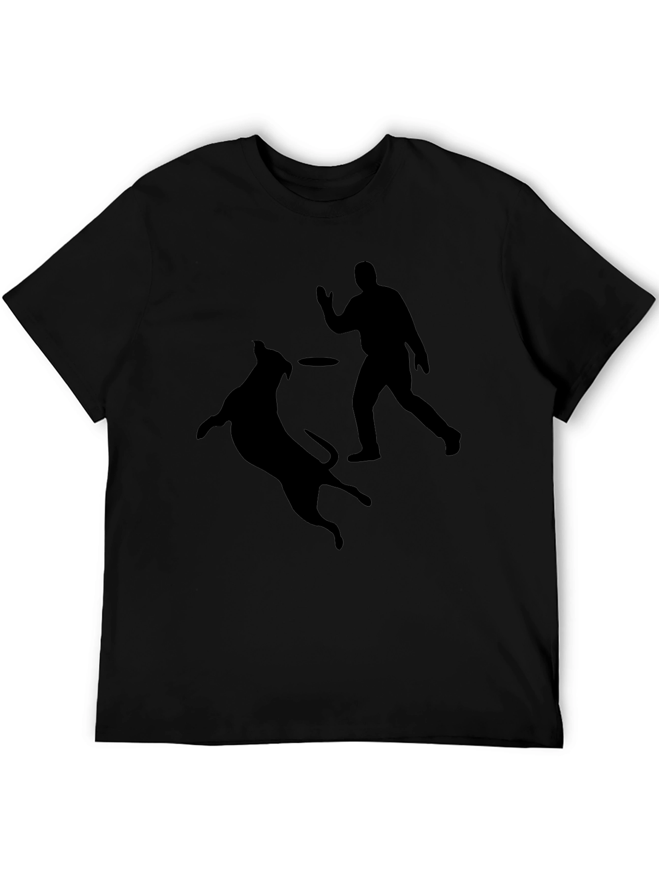 Dog Catching Disc T-Shirt