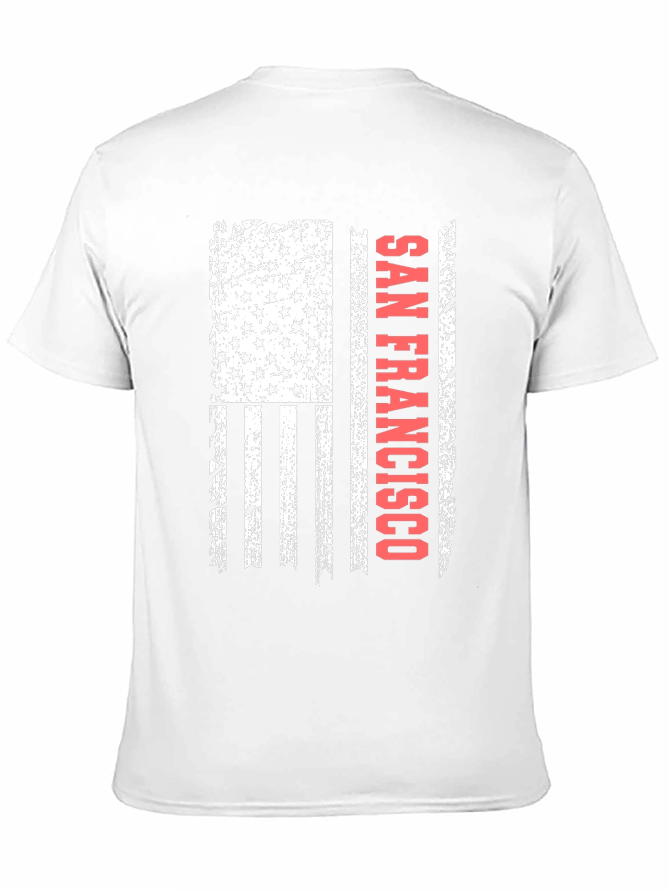 San Francisco Flag Graphic Tee - Patriotic Pride