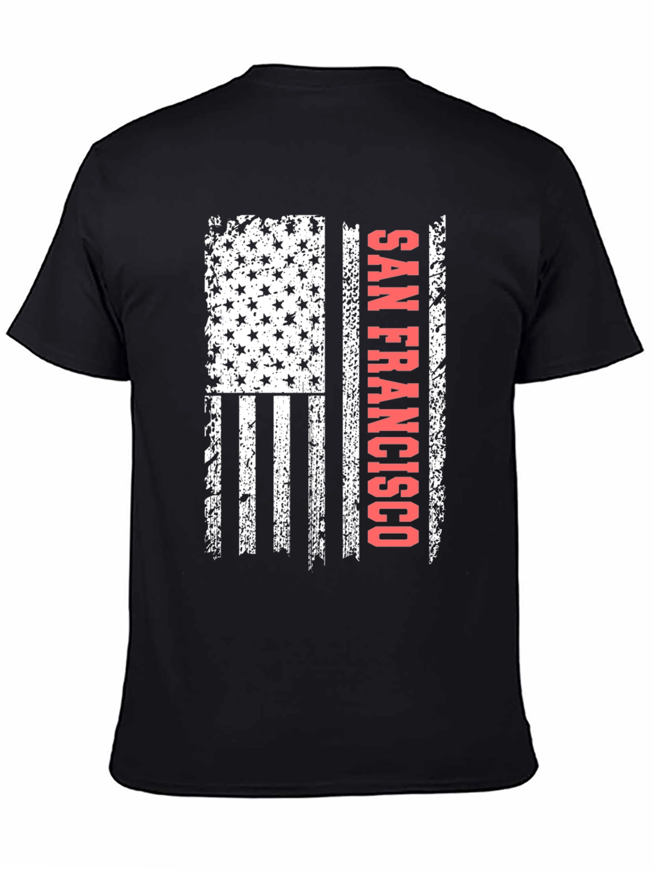 San Francisco Flag Graphic Tee - Patriotic Pride