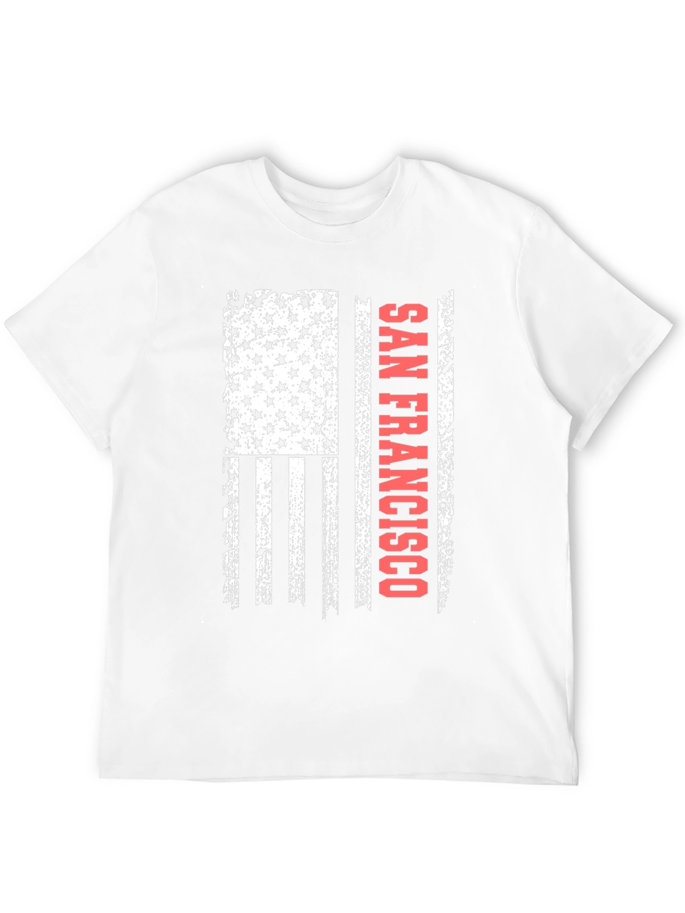 San Francisco Flag Graphic Tee - Patriotic Pride