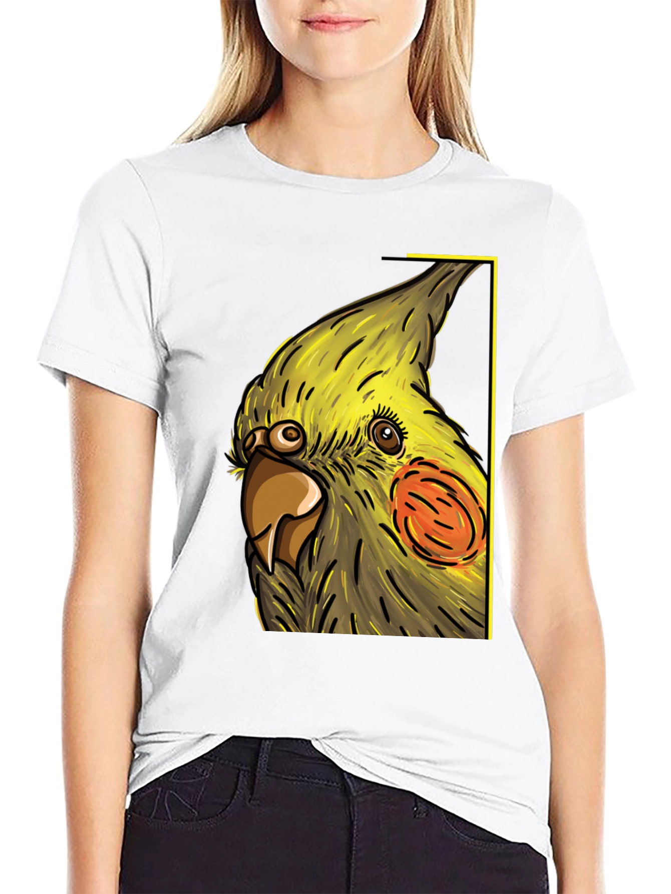 Parrot Graphic Tee - Unique Bird Lover Gift