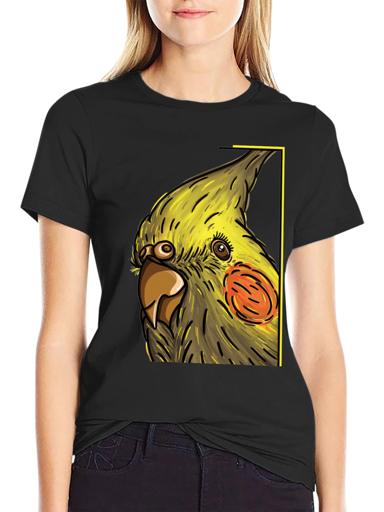 Parrot Graphic Tee - Unique Bird Lover Gift