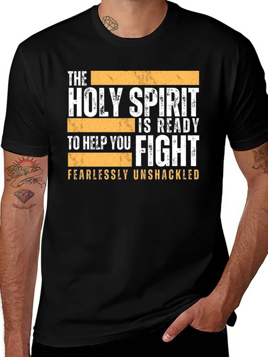 Holy Spirit Graphic T-Shirt - Fearlessly Unshackled