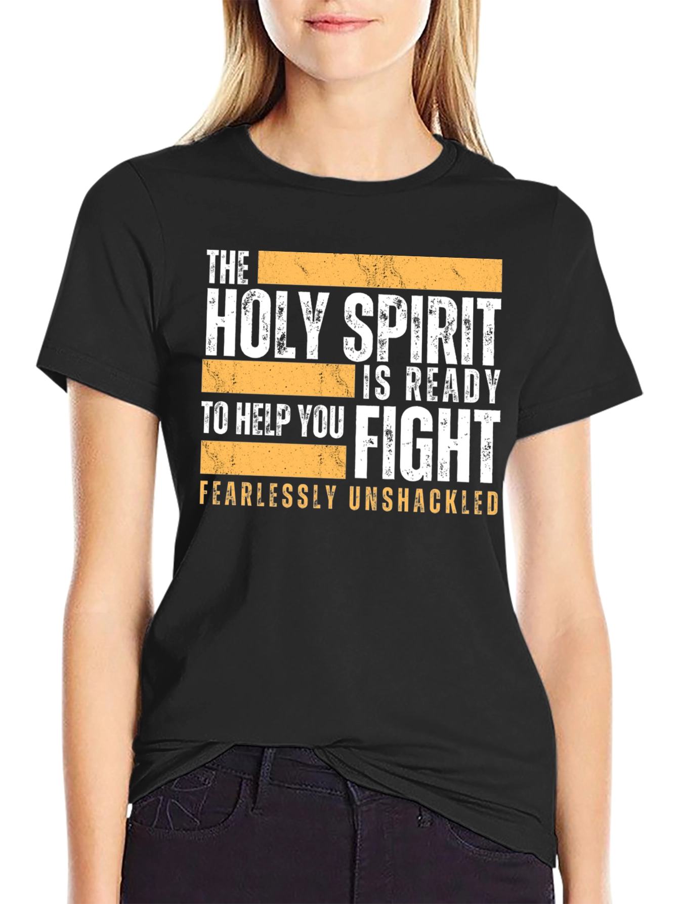 Holy Spirit Graphic T-Shirt - Fearlessly Unshackled