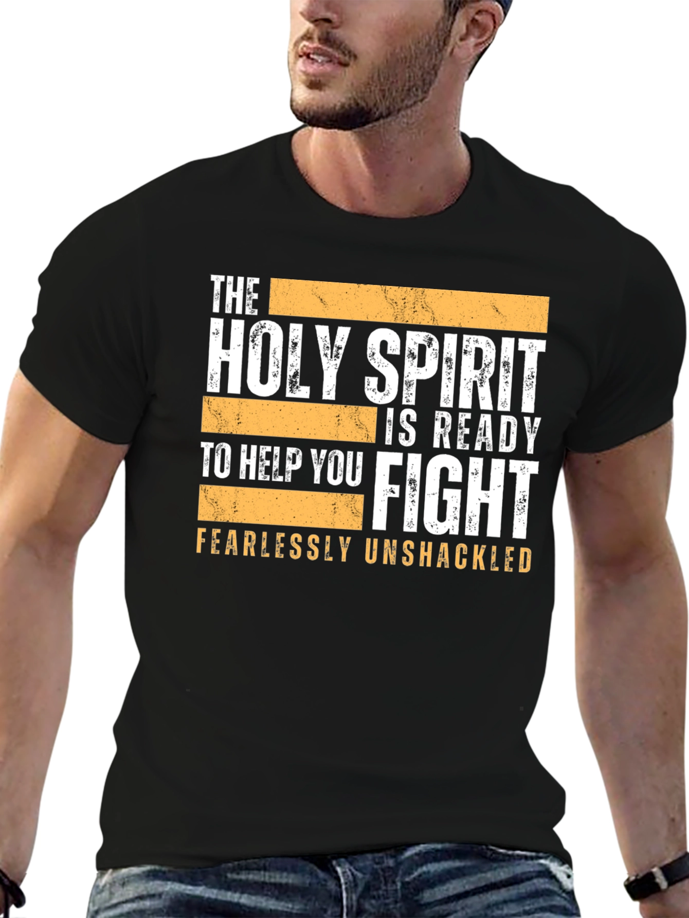 Holy Spirit Graphic T-Shirt - Fearlessly Unshackled