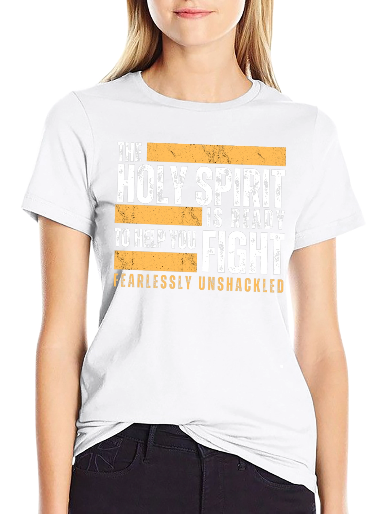 Holy Spirit Graphic T-Shirt - Fearlessly Unshackled