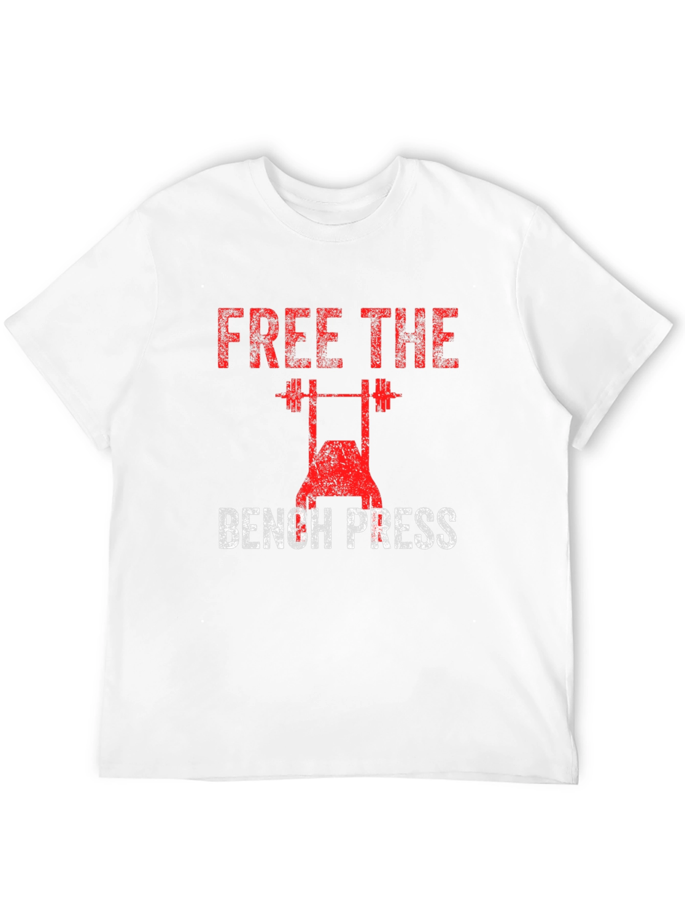 Free The Bench Press Black Graphic T-Shirt