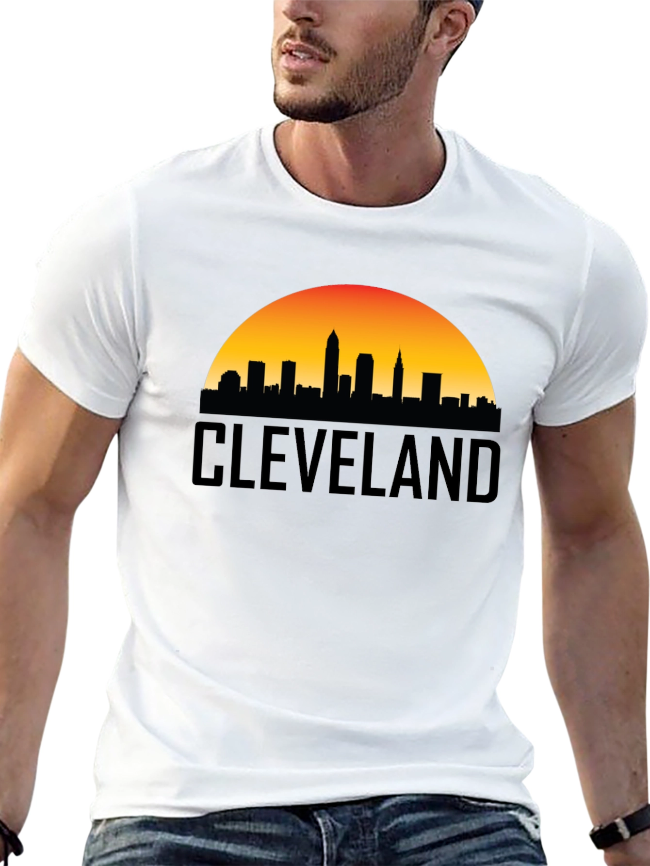 Cleveland Skyline T-Shirt - City Pride