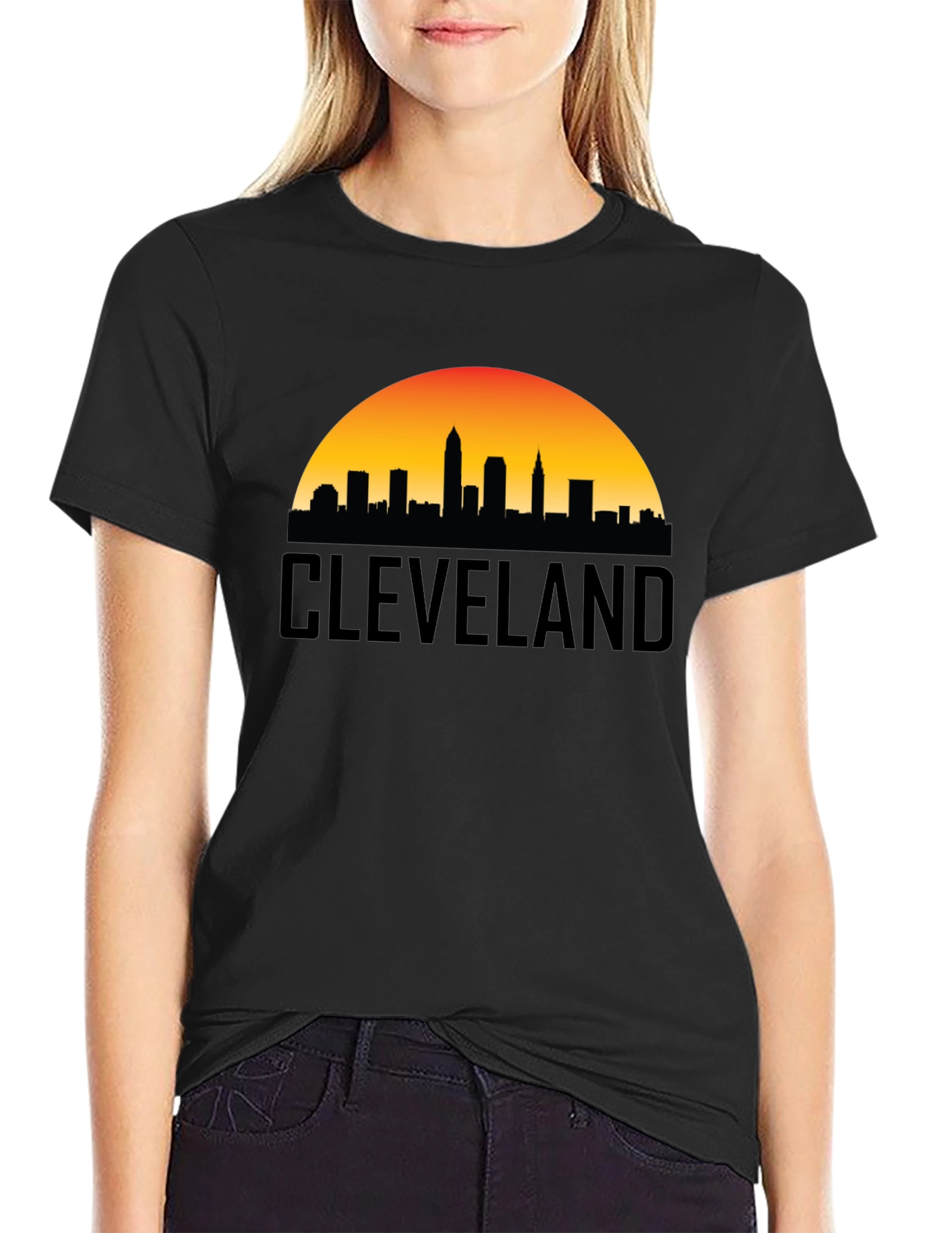 Cleveland Skyline T-Shirt - City Pride