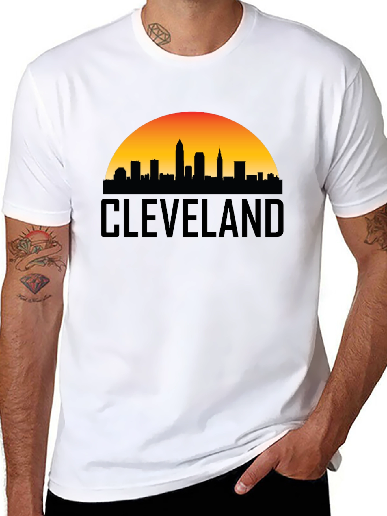 Cleveland Skyline T-Shirt - City Pride