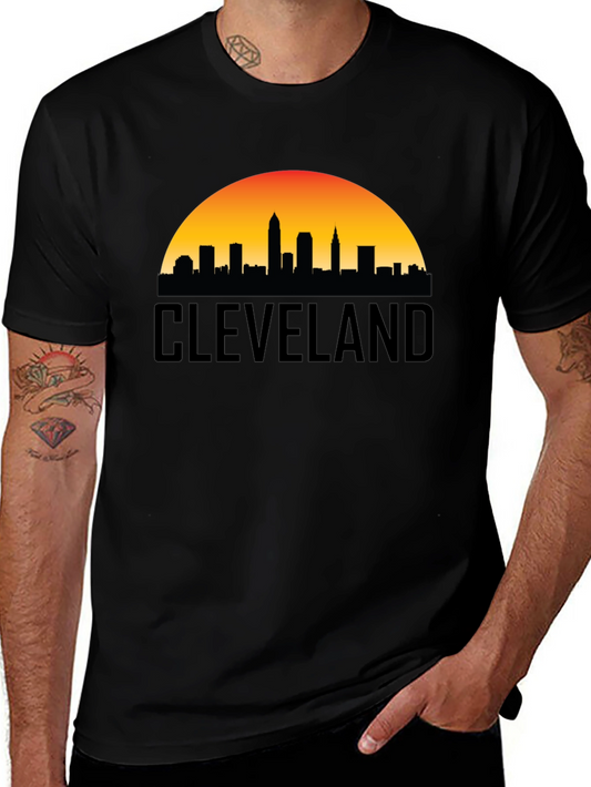 Cleveland Skyline T-Shirt - City Pride