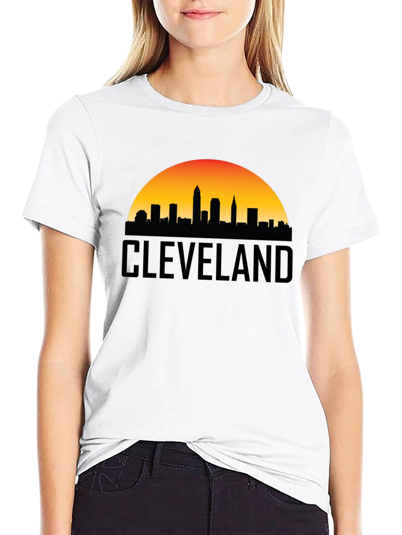 Cleveland Skyline T-Shirt - City Pride