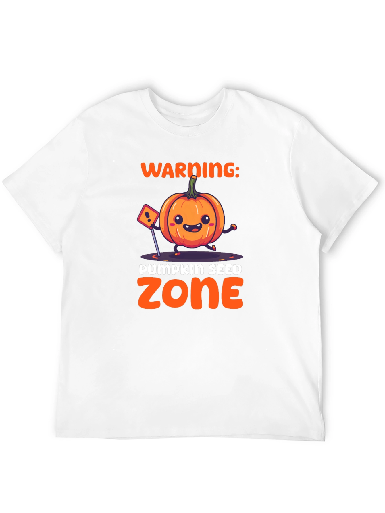Pumpkin Seed Zone Graphic T-Shirt - Halloween Tee