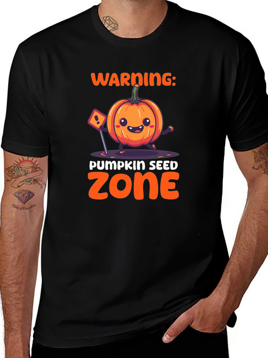 Pumpkin Seed Zone Graphic T-Shirt - Halloween Tee