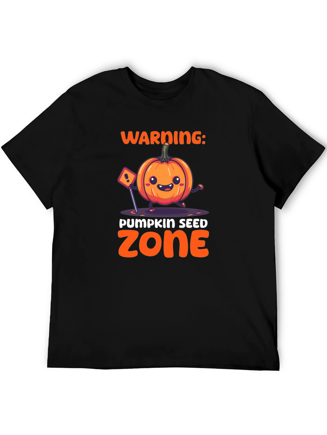 Pumpkin Seed Zone Graphic T-Shirt - Halloween Tee