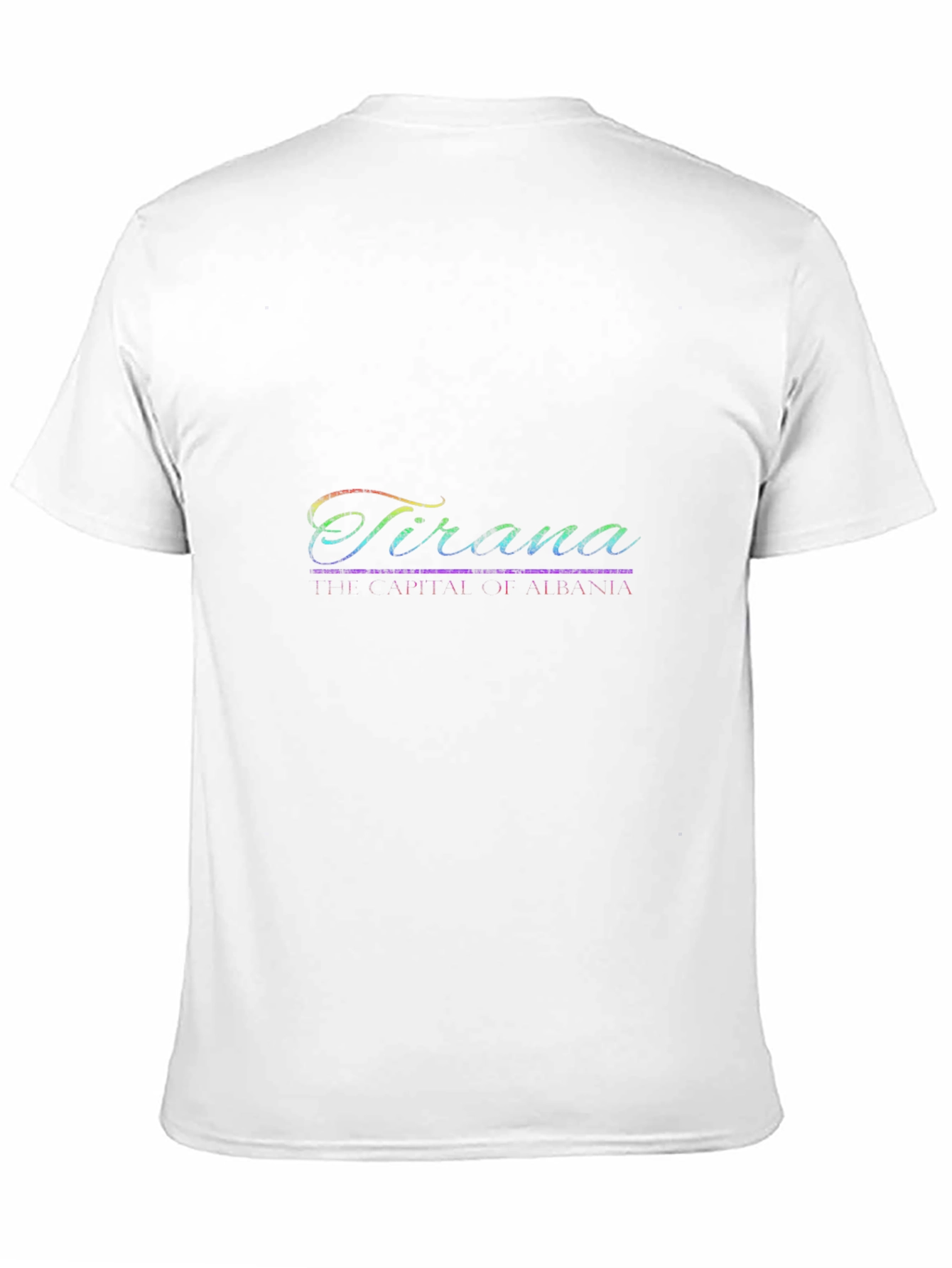Tirana Albania Graphic Tee - Black