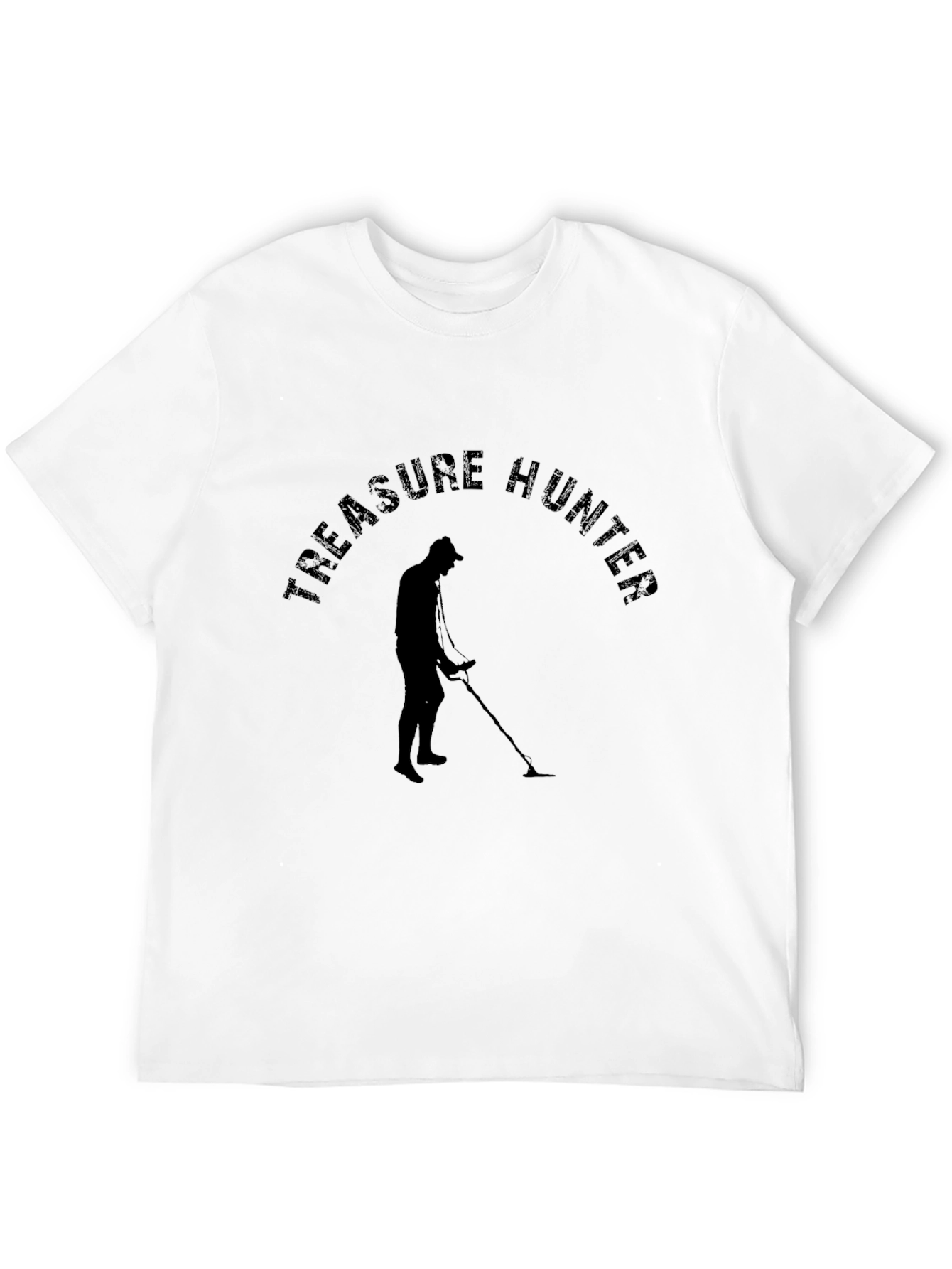 Treasure Hunter Graphic T-Shirt - Black