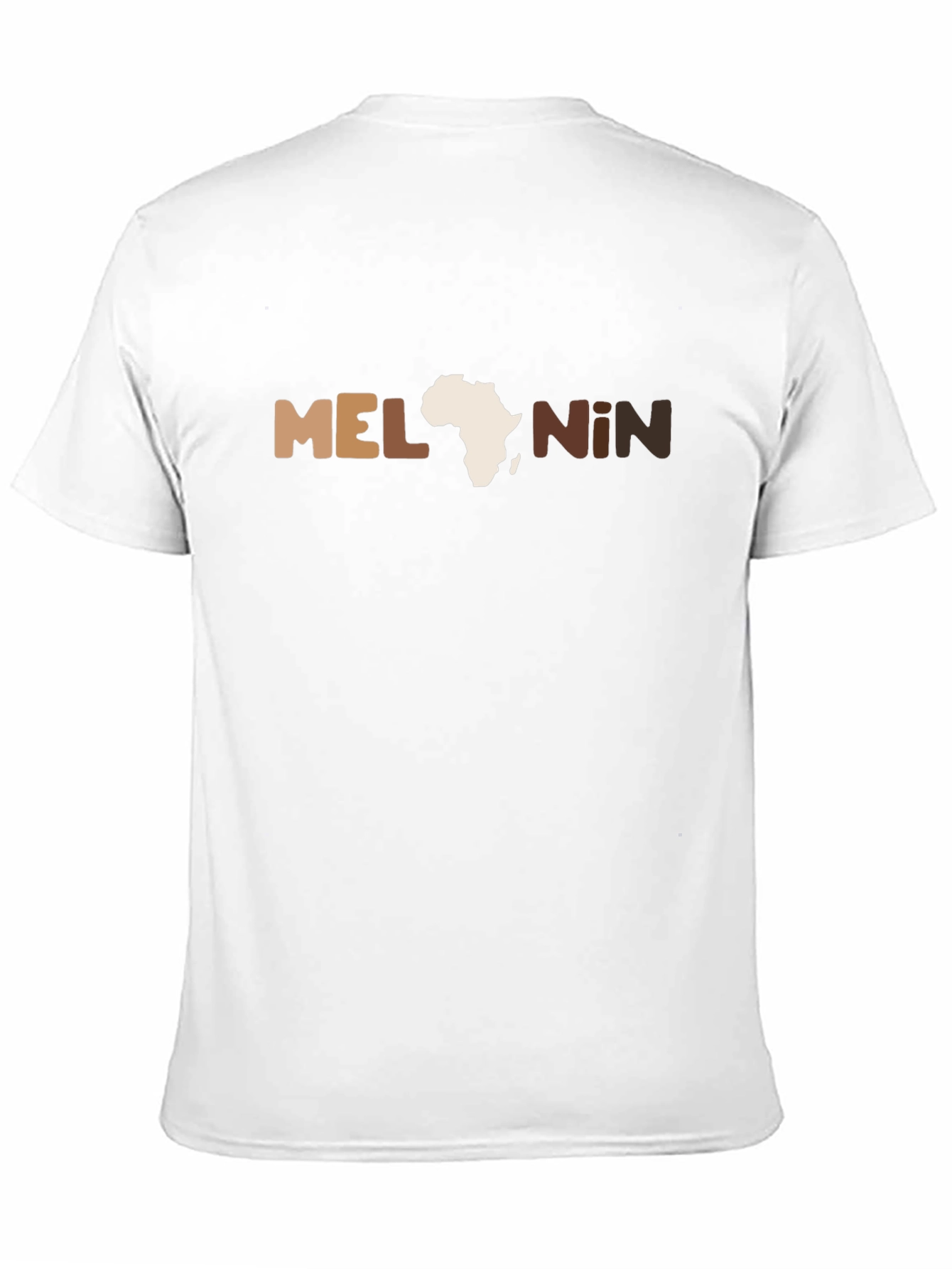 Melanin Africa Graphic Black T-Shirt