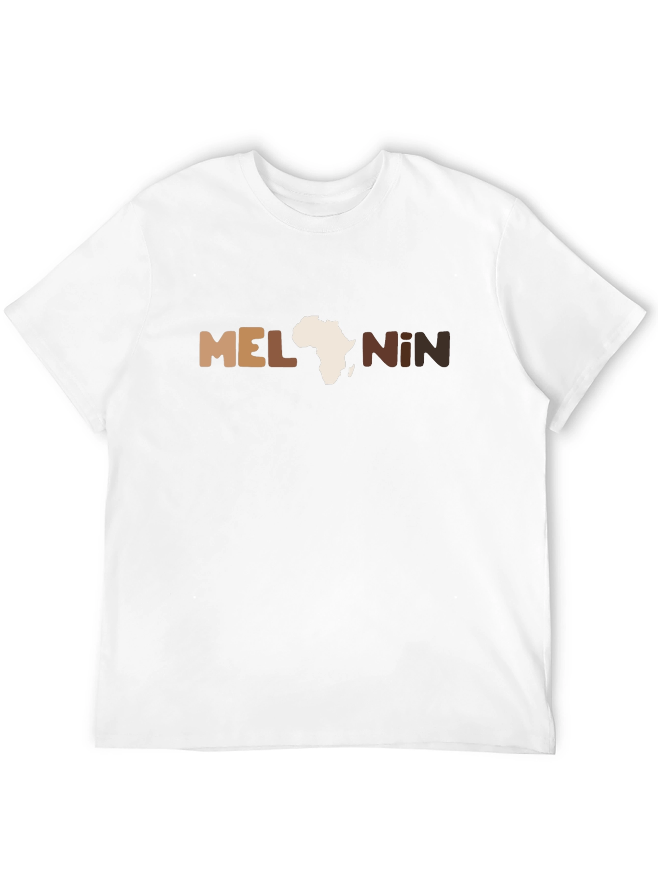 Melanin Africa Graphic Black T-Shirt