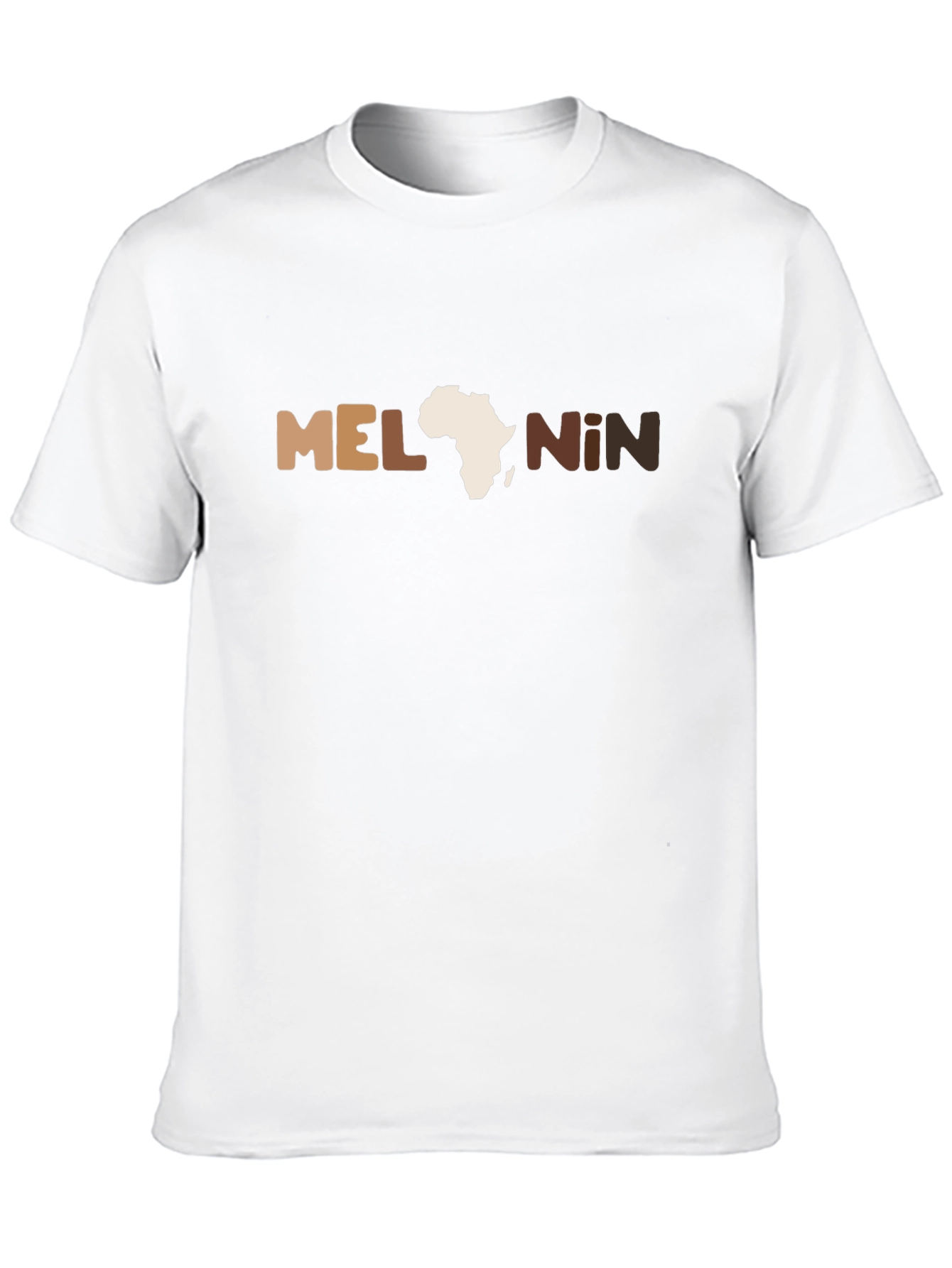 Melanin Africa Graphic Black T-Shirt