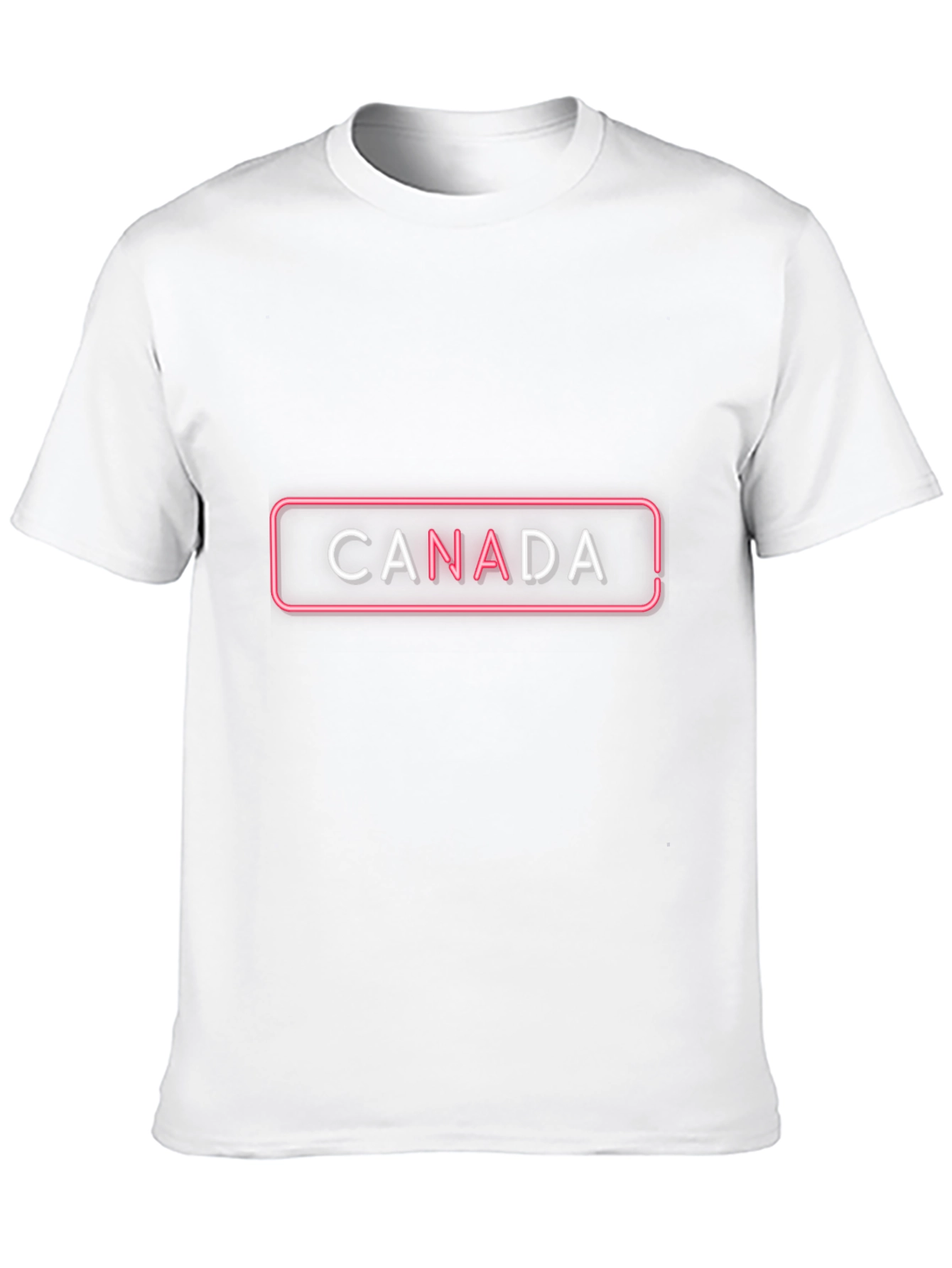 Canada Neon Sign Graphic Tee - Unisex