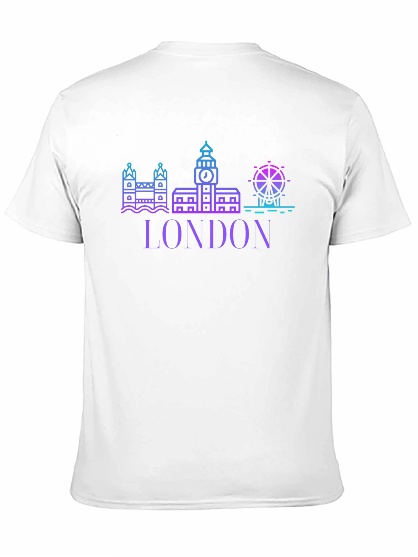 London Skyline Graphic Tee - Modern Cityscape T-Shirt