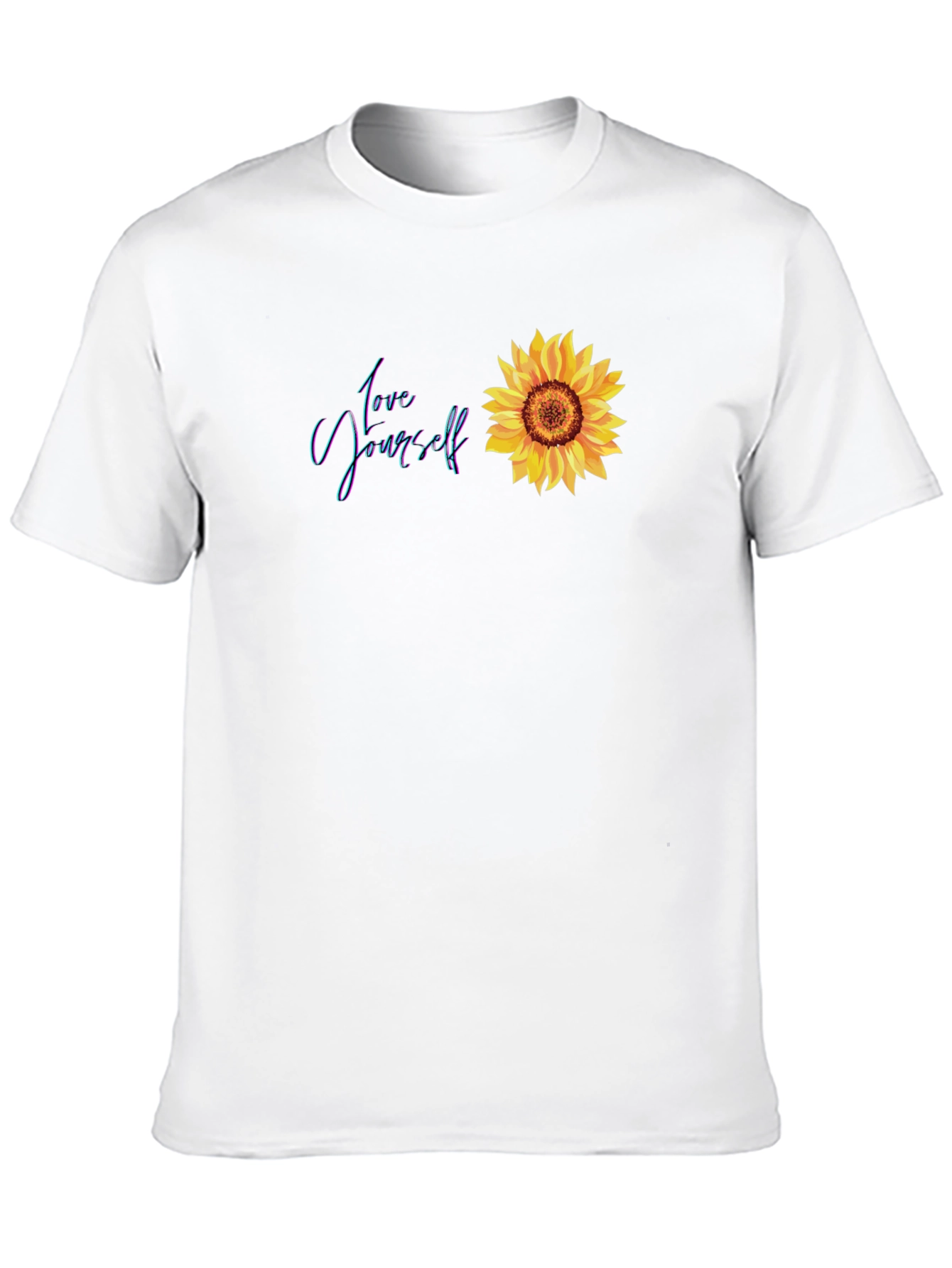 Love Yourself Sunflower Graphic Tee