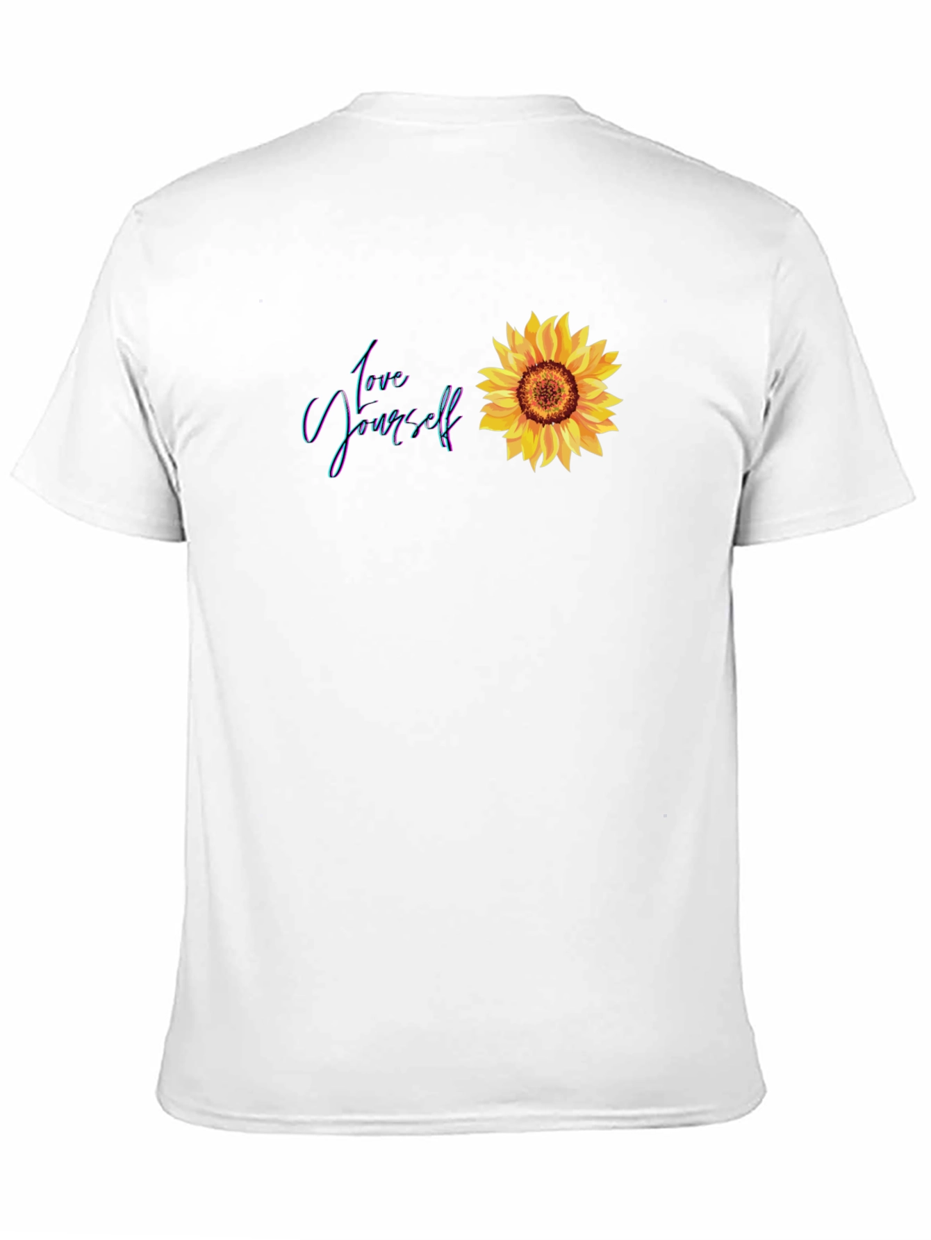 Love Yourself Sunflower Graphic Tee