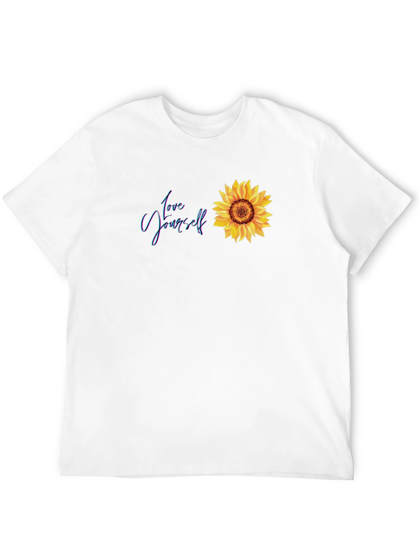 Love Yourself Sunflower Graphic Tee