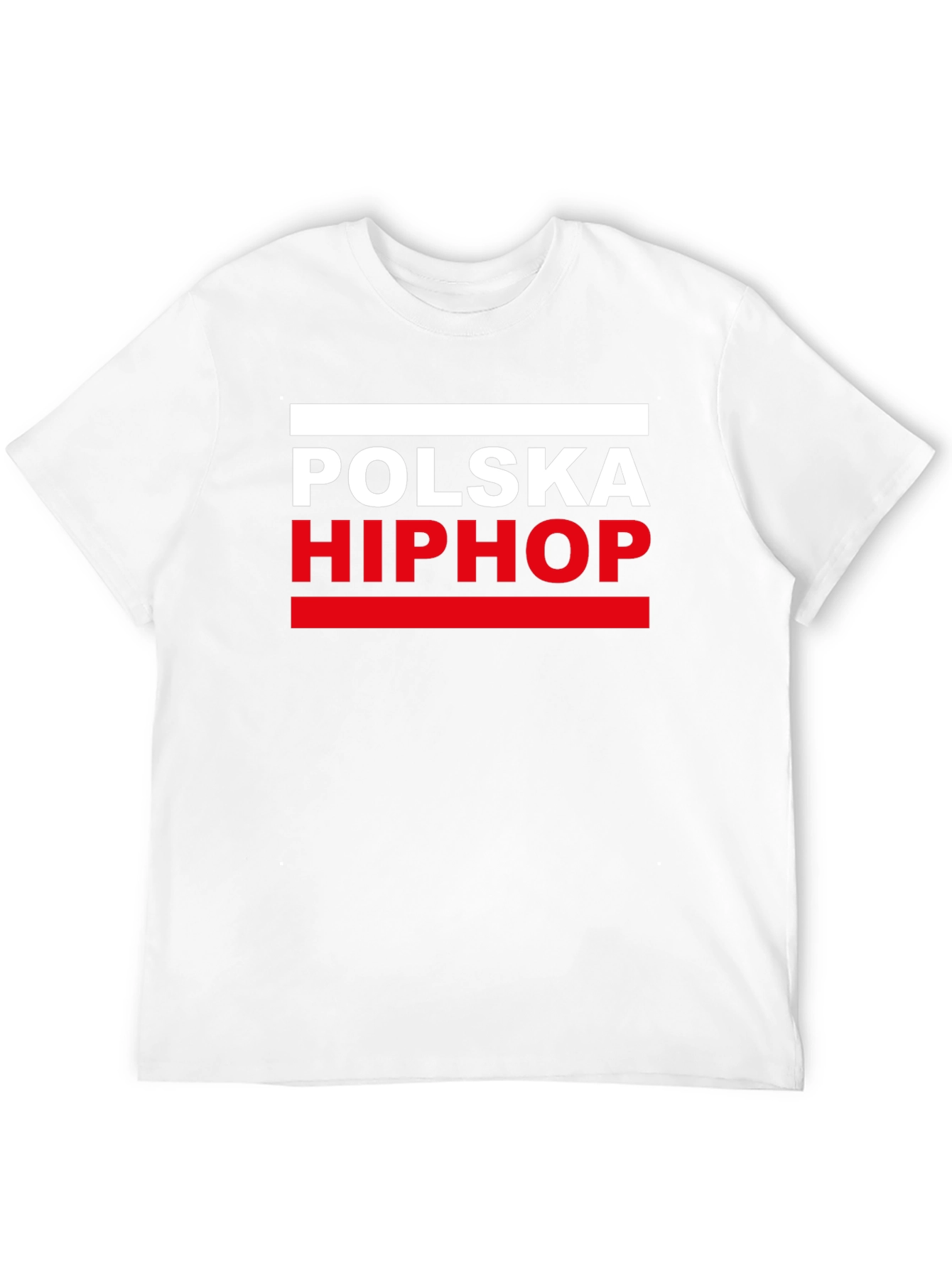 Polska Hip Hop Graphic Tee - Black
